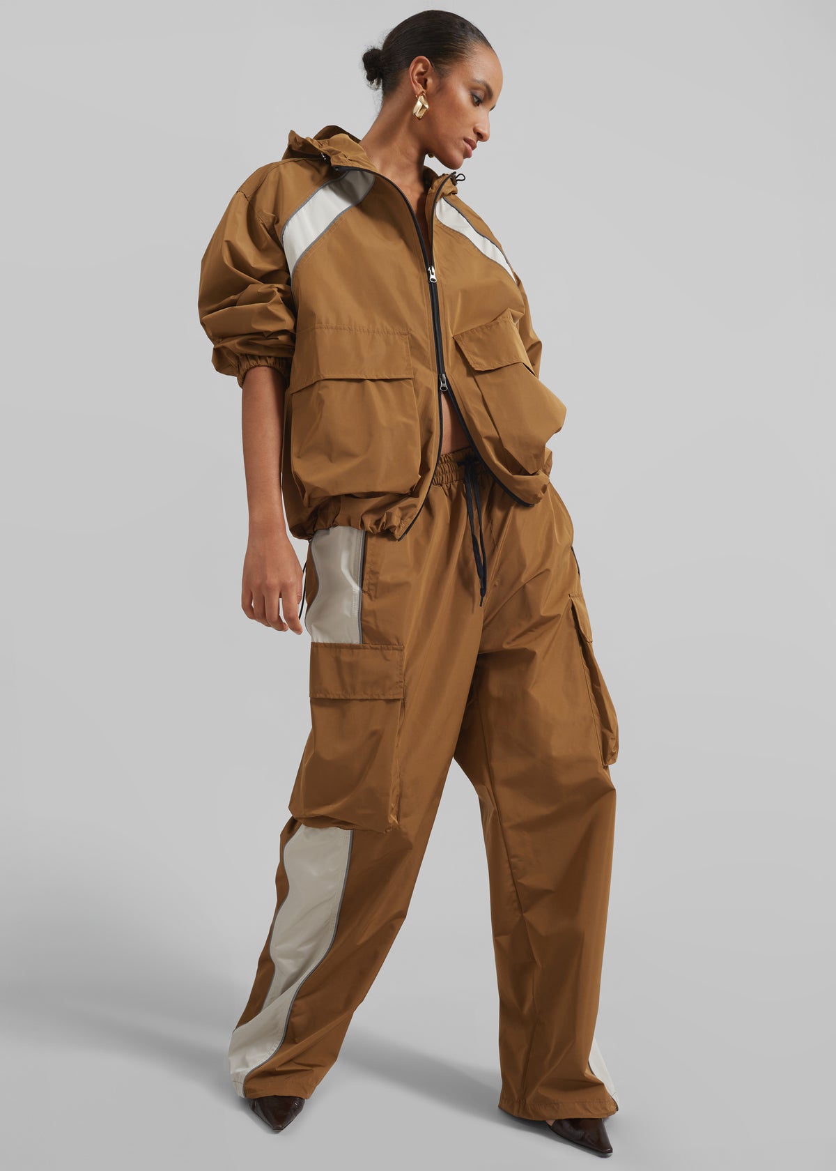 Navan Cargo Pants Brown – The Frankie Shop