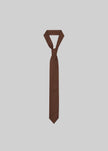 Nea Silk Tie - Brown