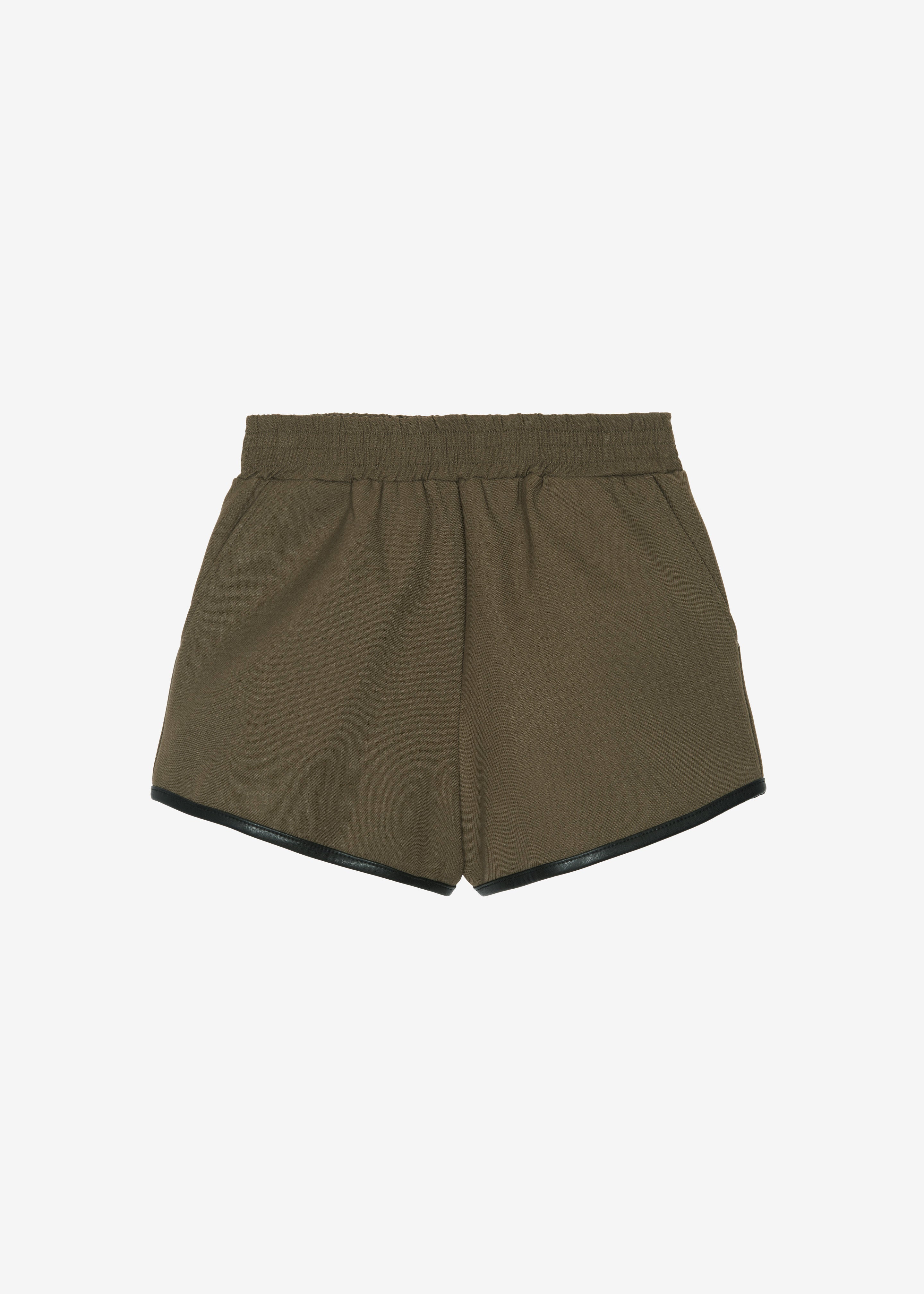 Neri Mini Shorts - Khaki - 9