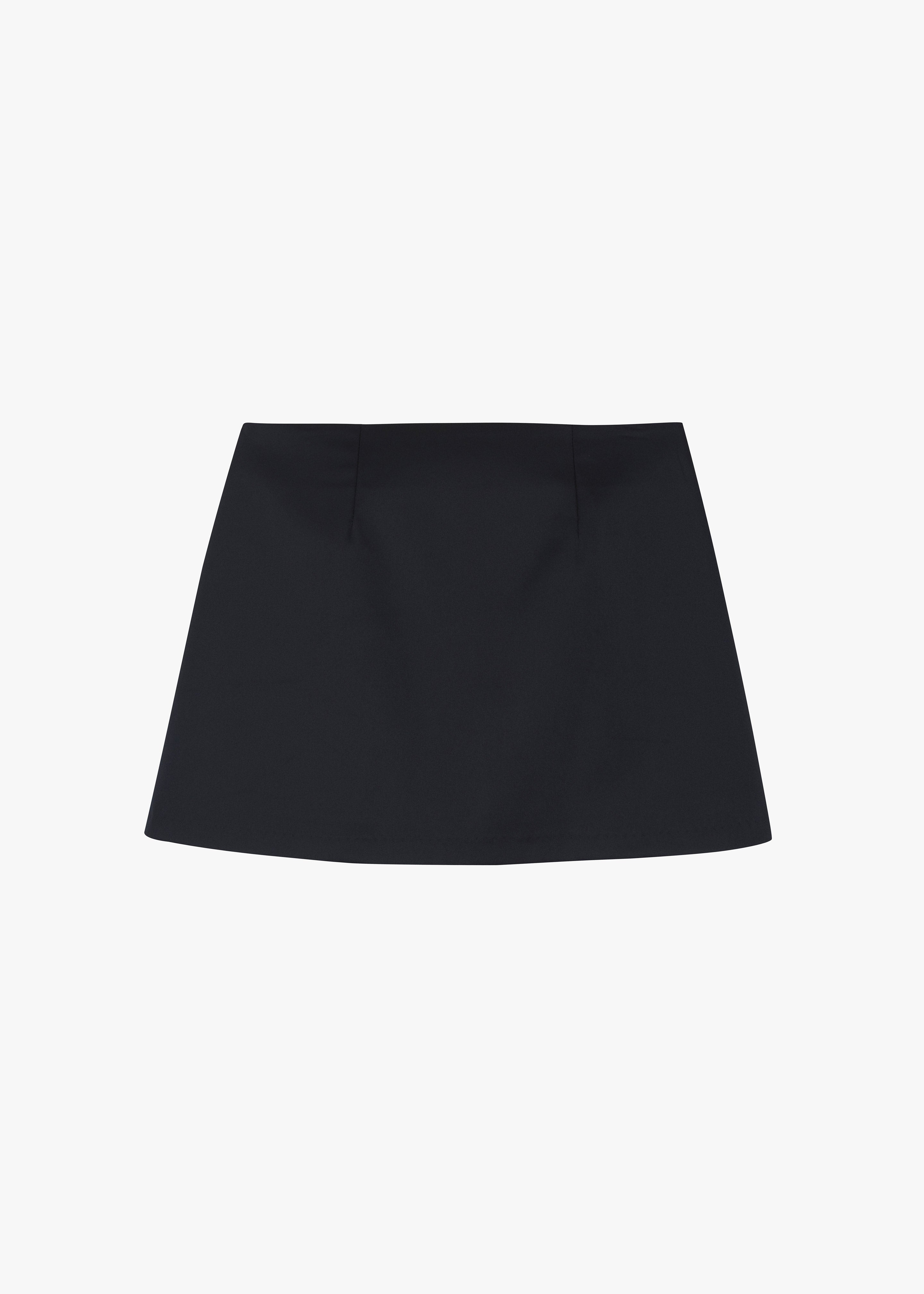 Nessa Mini Skirt - Black – The Frankie Shop