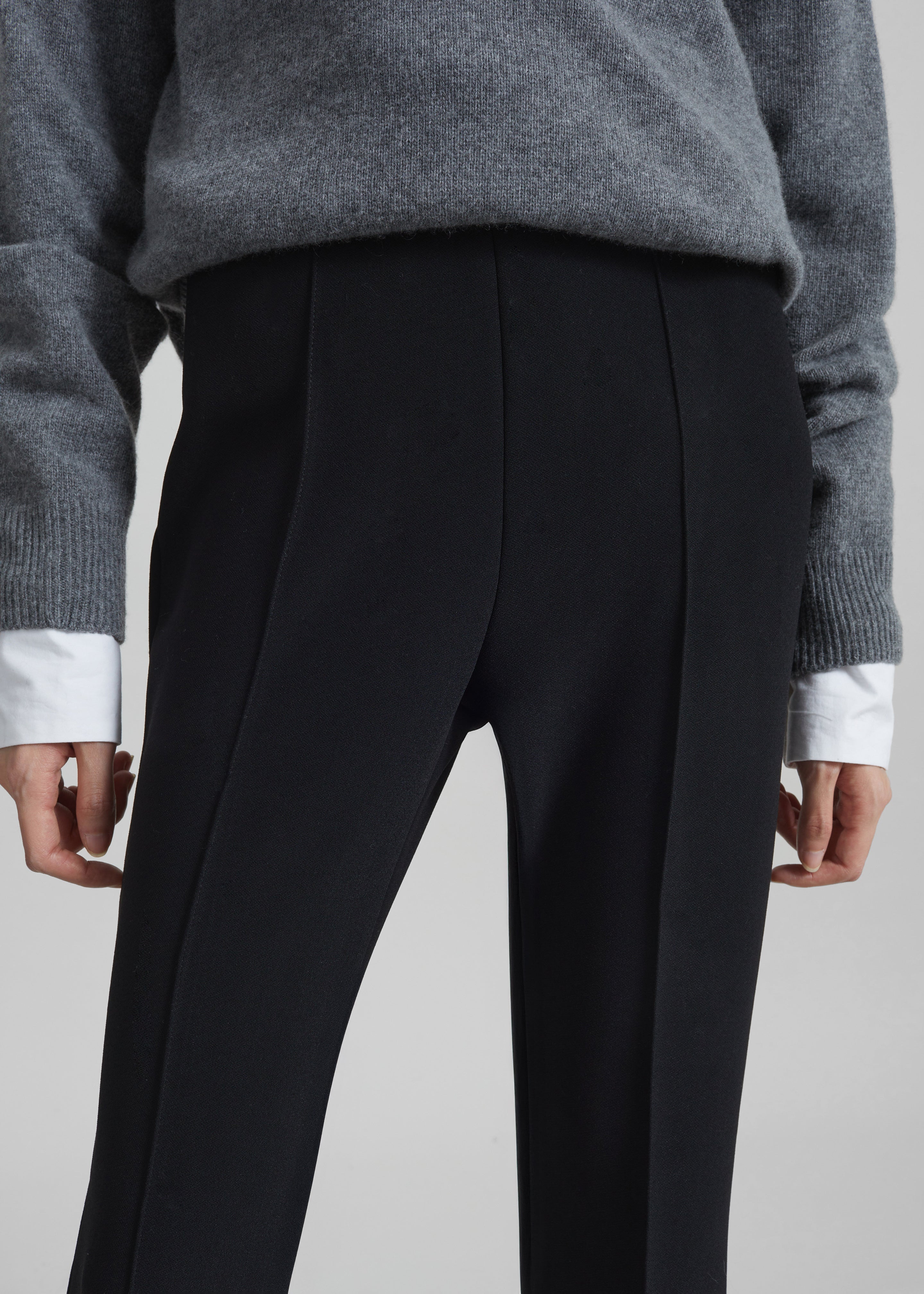 blank bootcut pants 店舗限定品 Nibelle Bootcut Pants - Black – The Frankie Shop