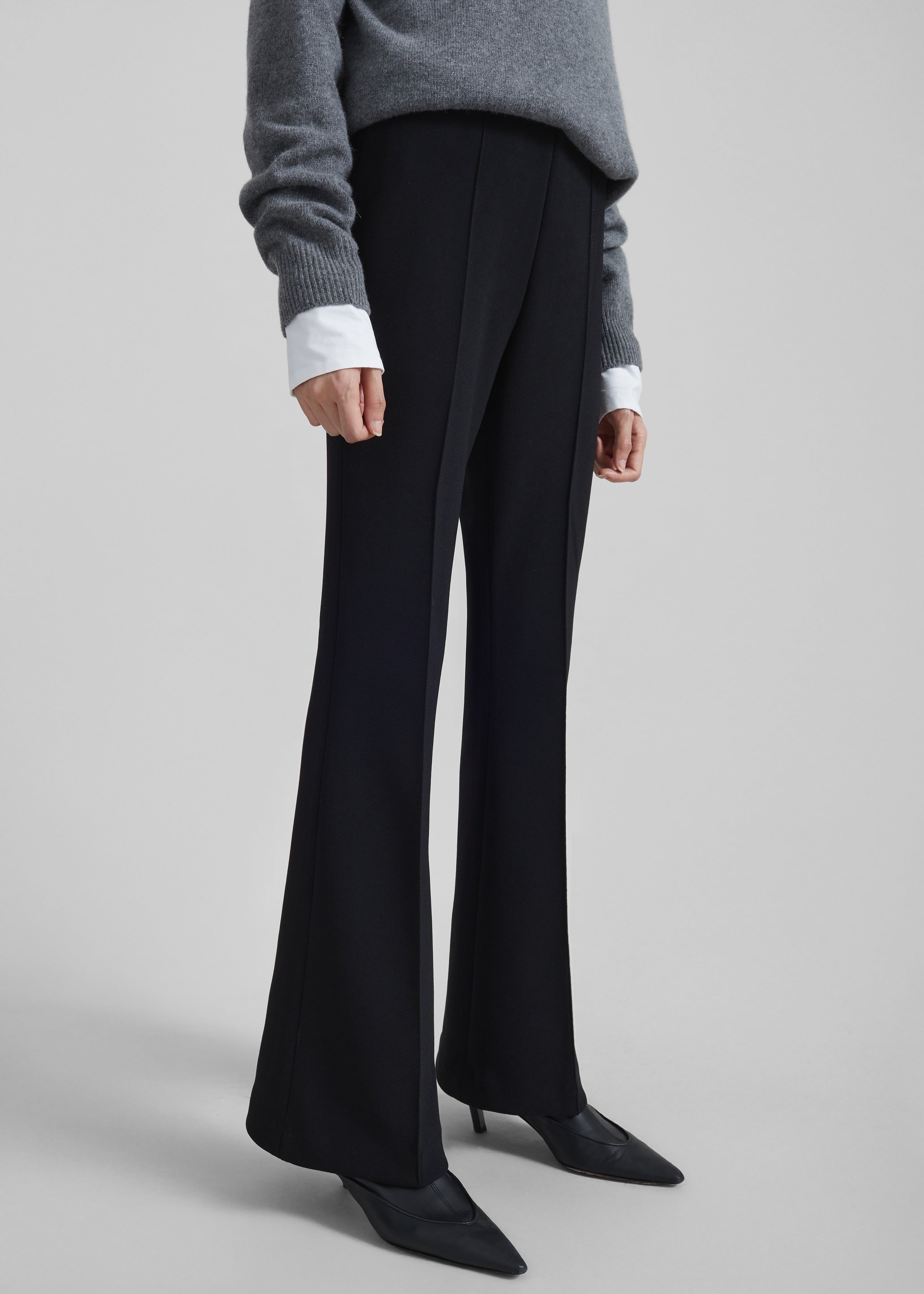 Nibelle Bootcut Pants - Black – The Frankie Shop