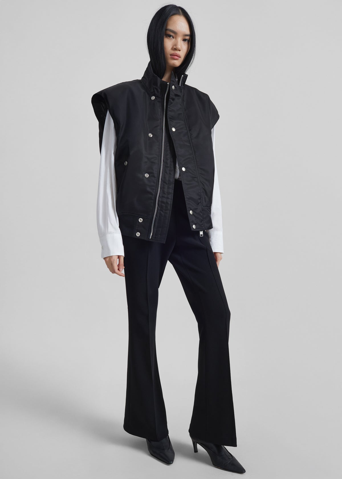 Nibelle Bootcut Pants - Black - 8