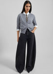 Nick Barrel Leg Jeans - Black Wash
