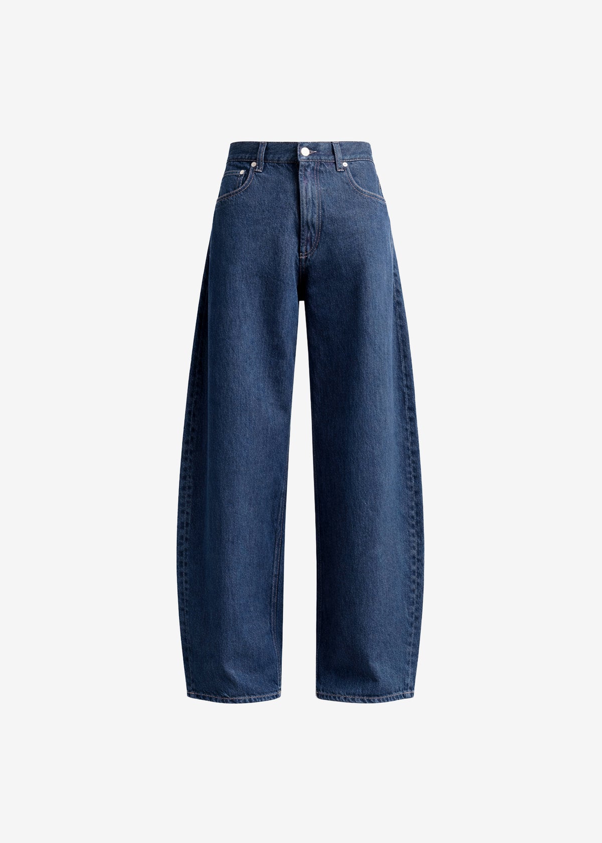 Nick Barrel Leg Jeans - Medium Wash - 9