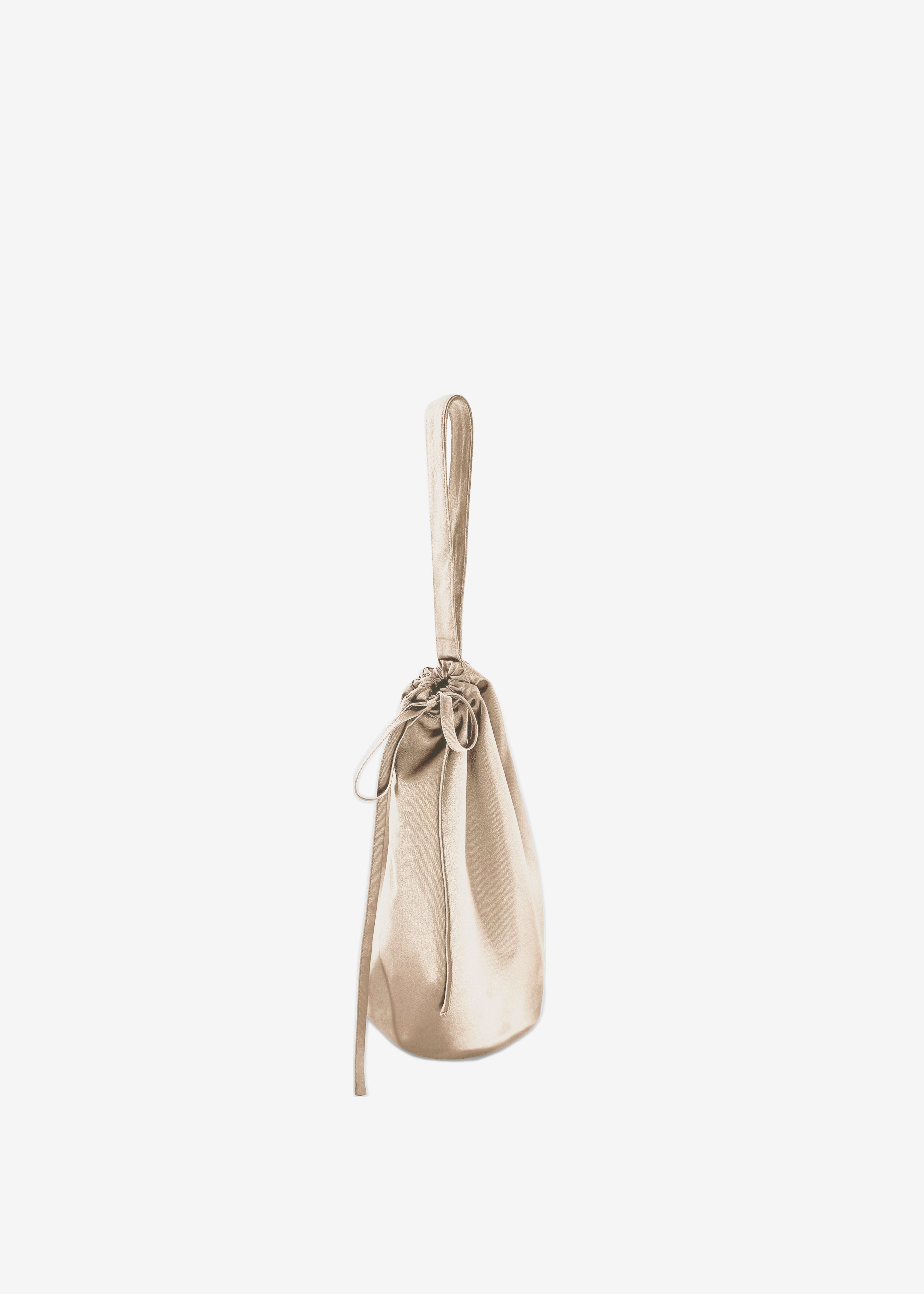 Nina Silk Bralette - Champagne - 7