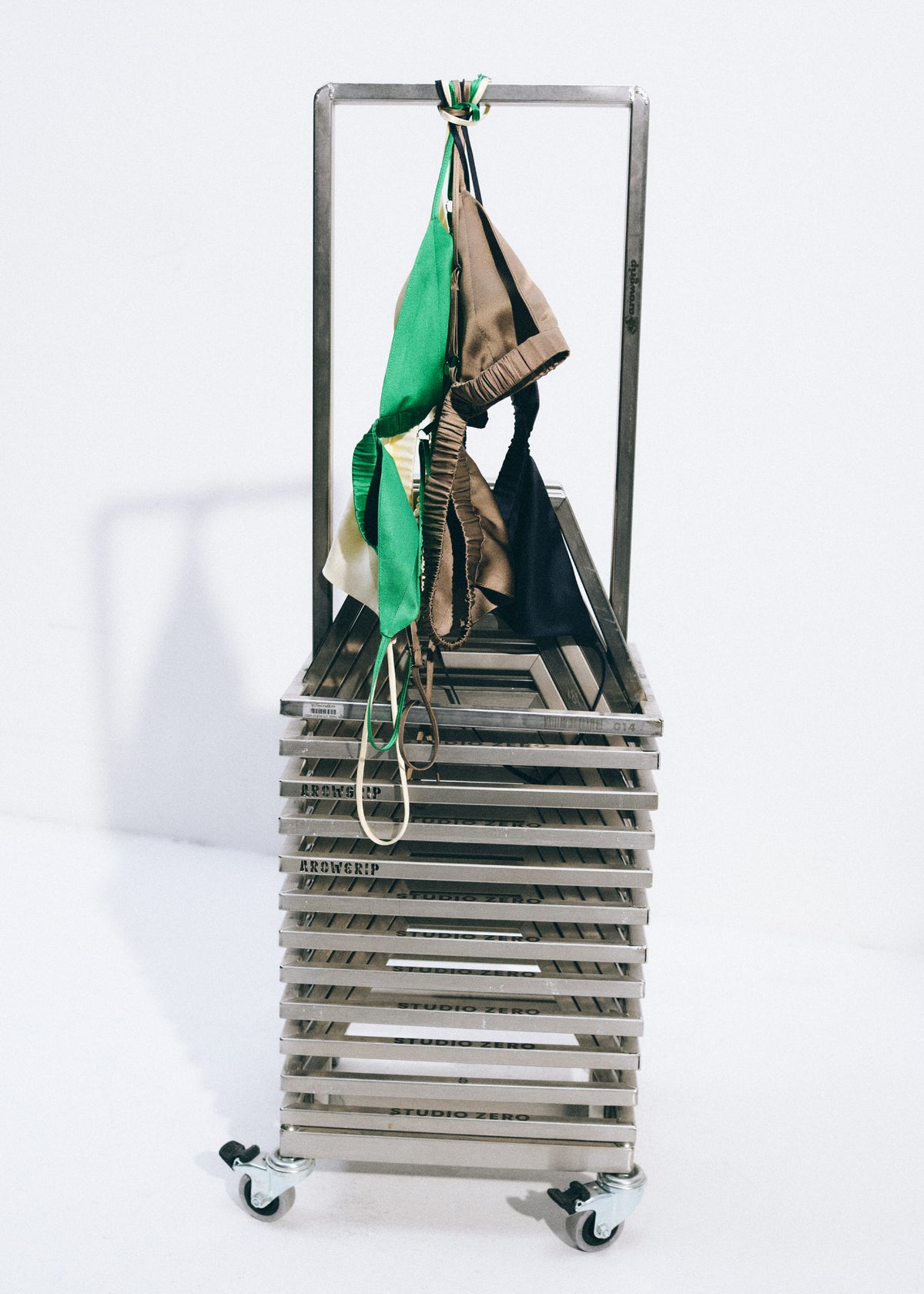 Nina Silk Bralette - Kelly Green - 9