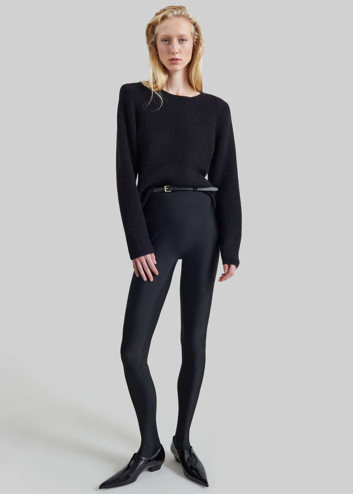 Shop the look image for Ninetta Jersey Tights - Black