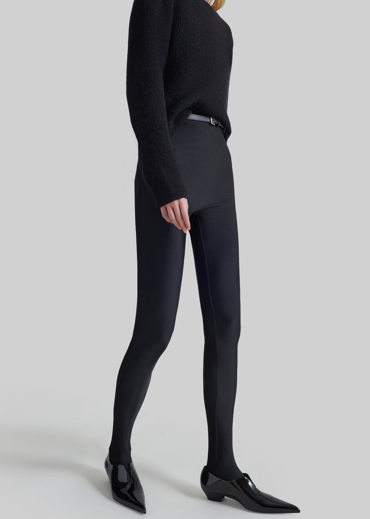 Ninetta Jersey Tights - Black