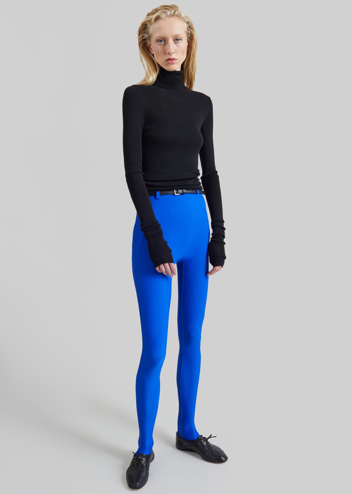 Ninetta Jersey Tights - Cobalt