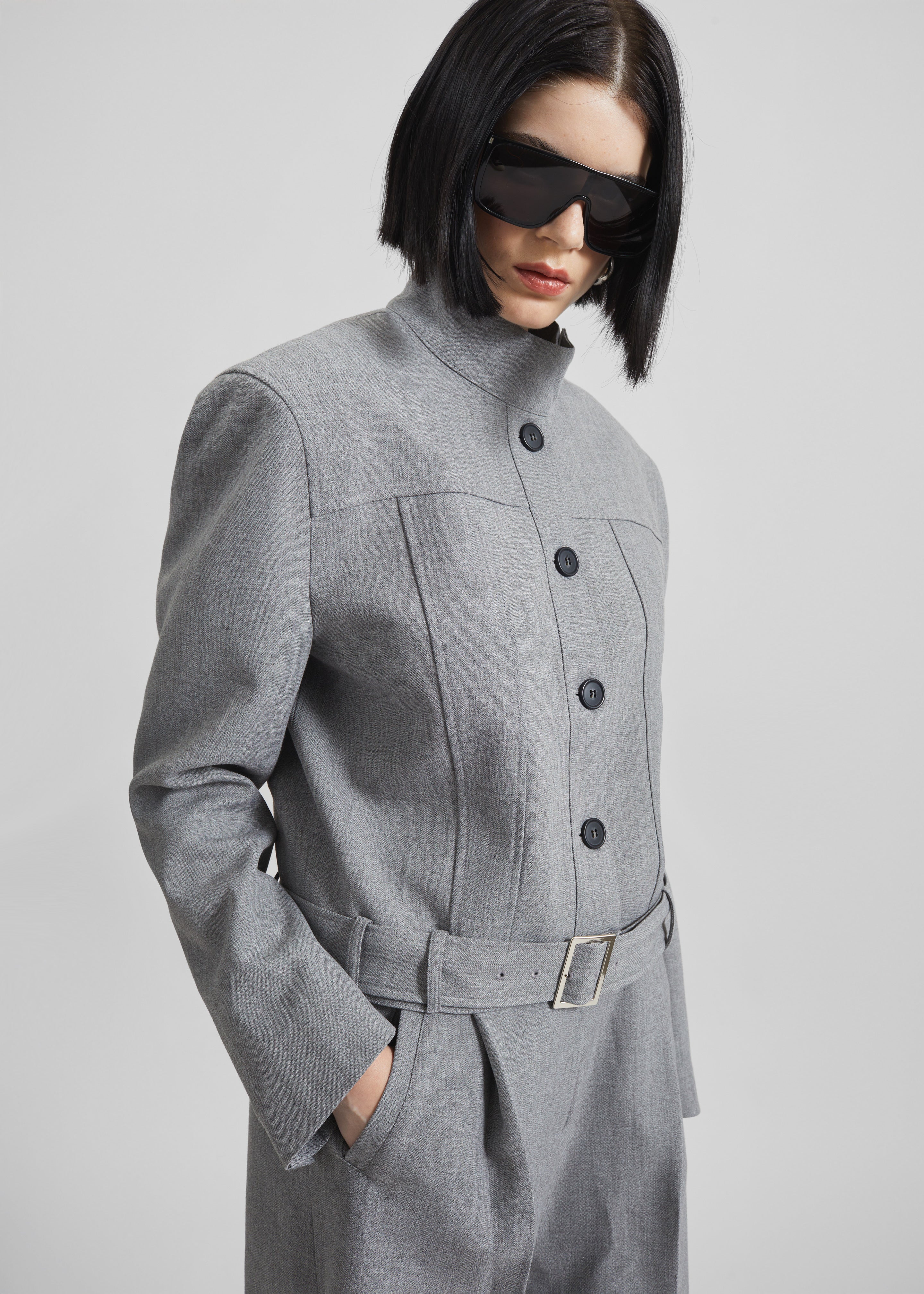 Ninove Padded Jacket - Grey - 2