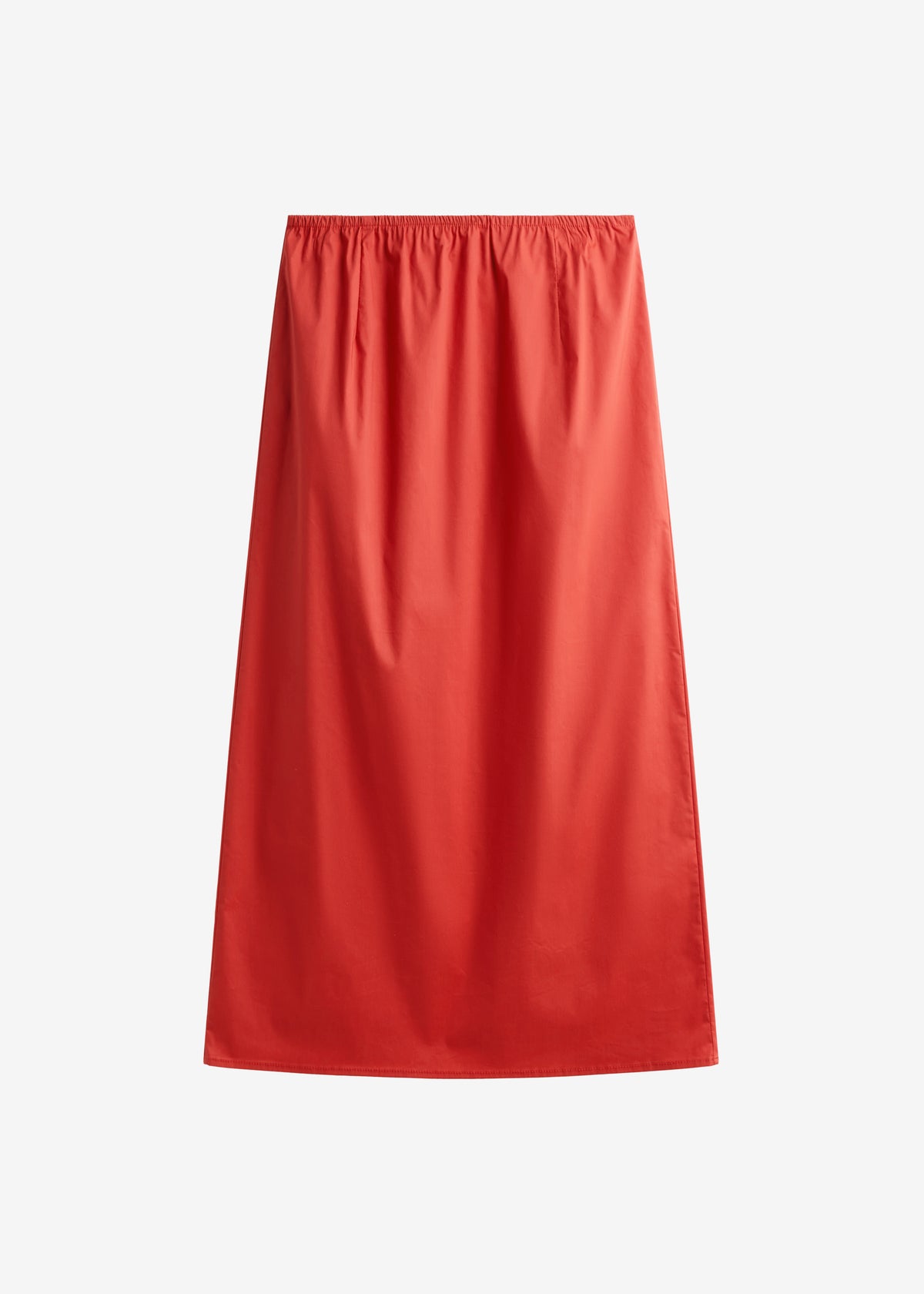 Nisa Midi Skirt - Red - 8