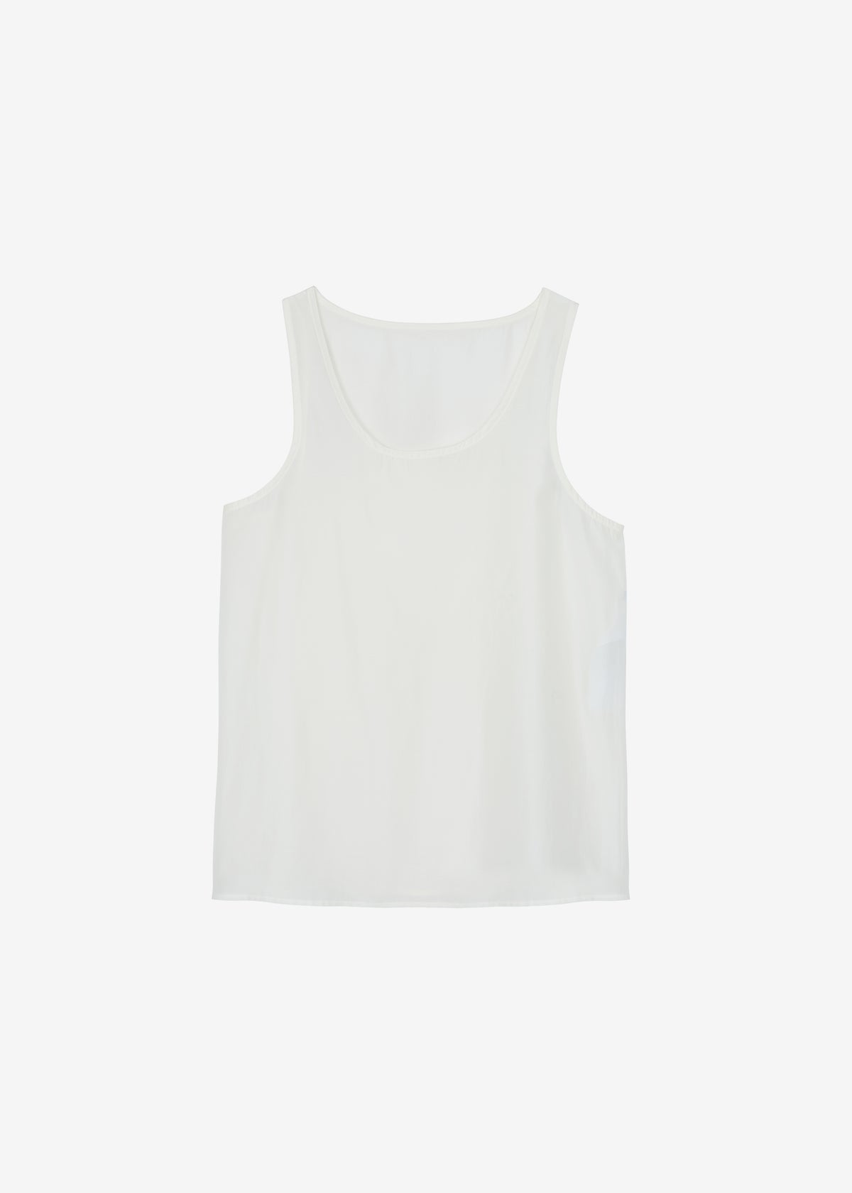 Nivee Lustrous Boxy Tank - Ivory - 8