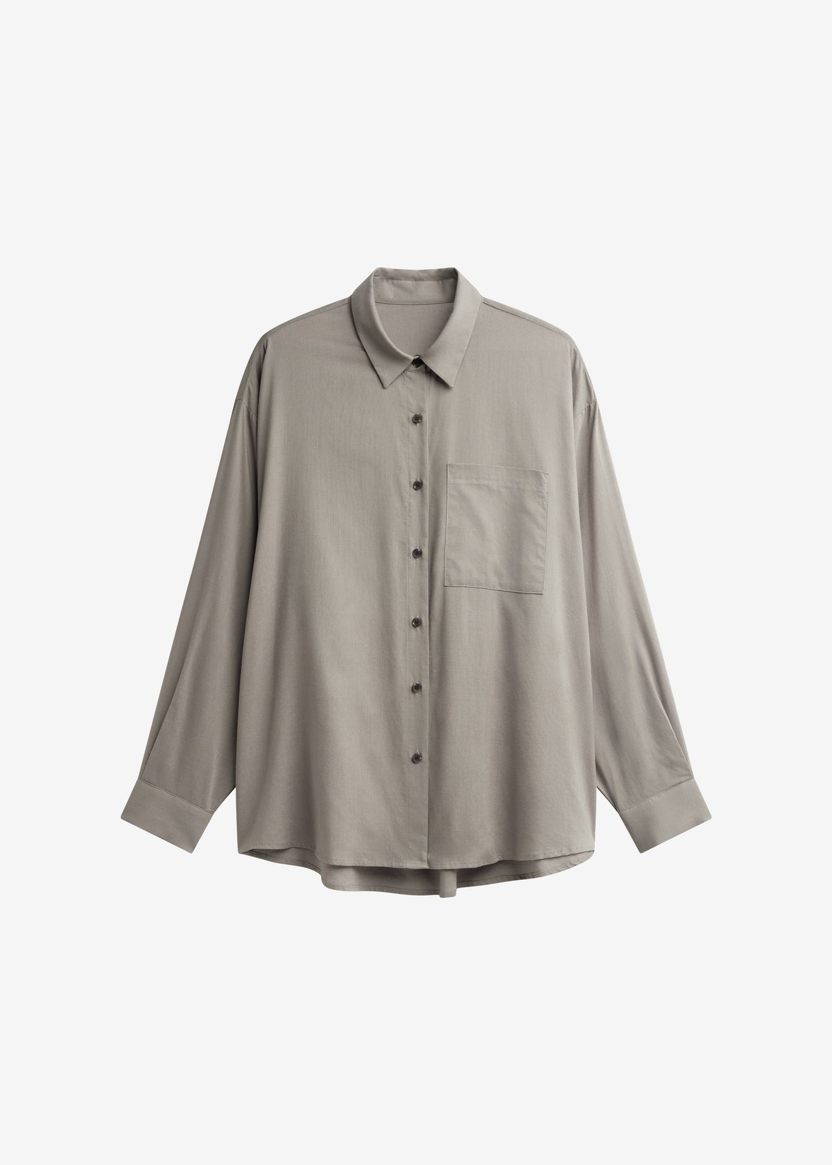Noja Fluid Shirt - Pale Olive - 8