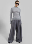 Noor Wide Pants - Grey