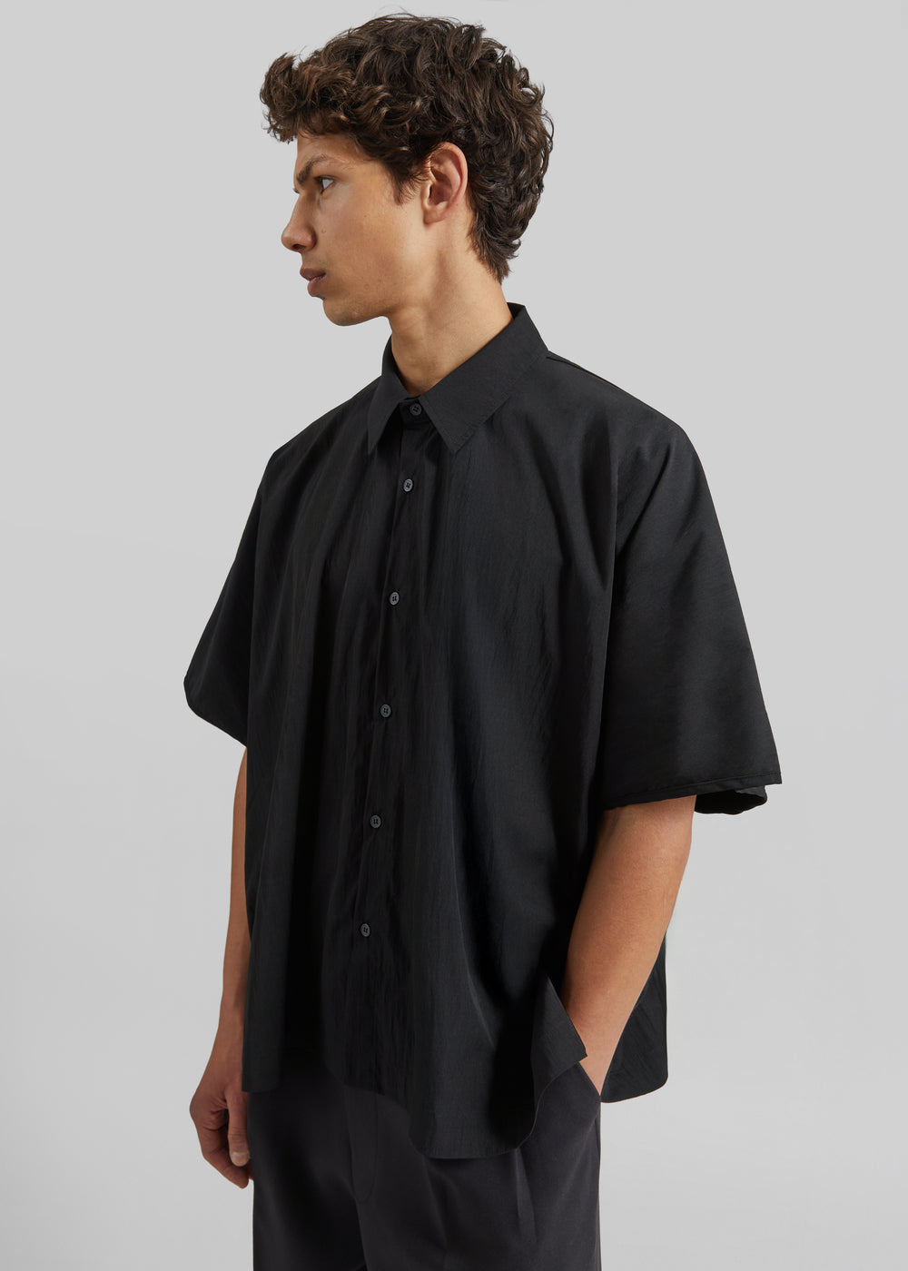 Nordwood Dolman Sleeve Shirt - Black