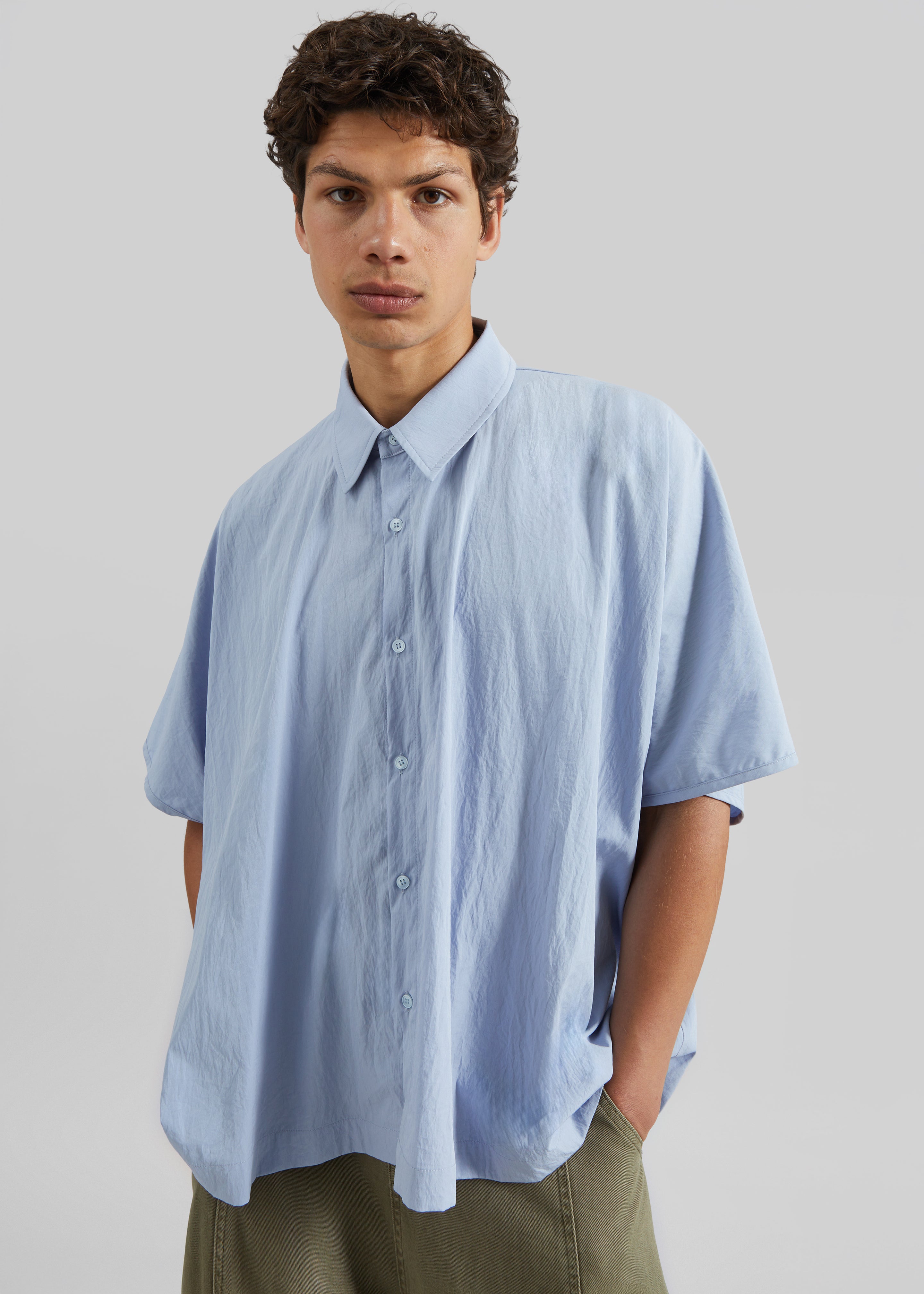 Nordwood Dolman Sleeve Shirt - Sky Blue - 1