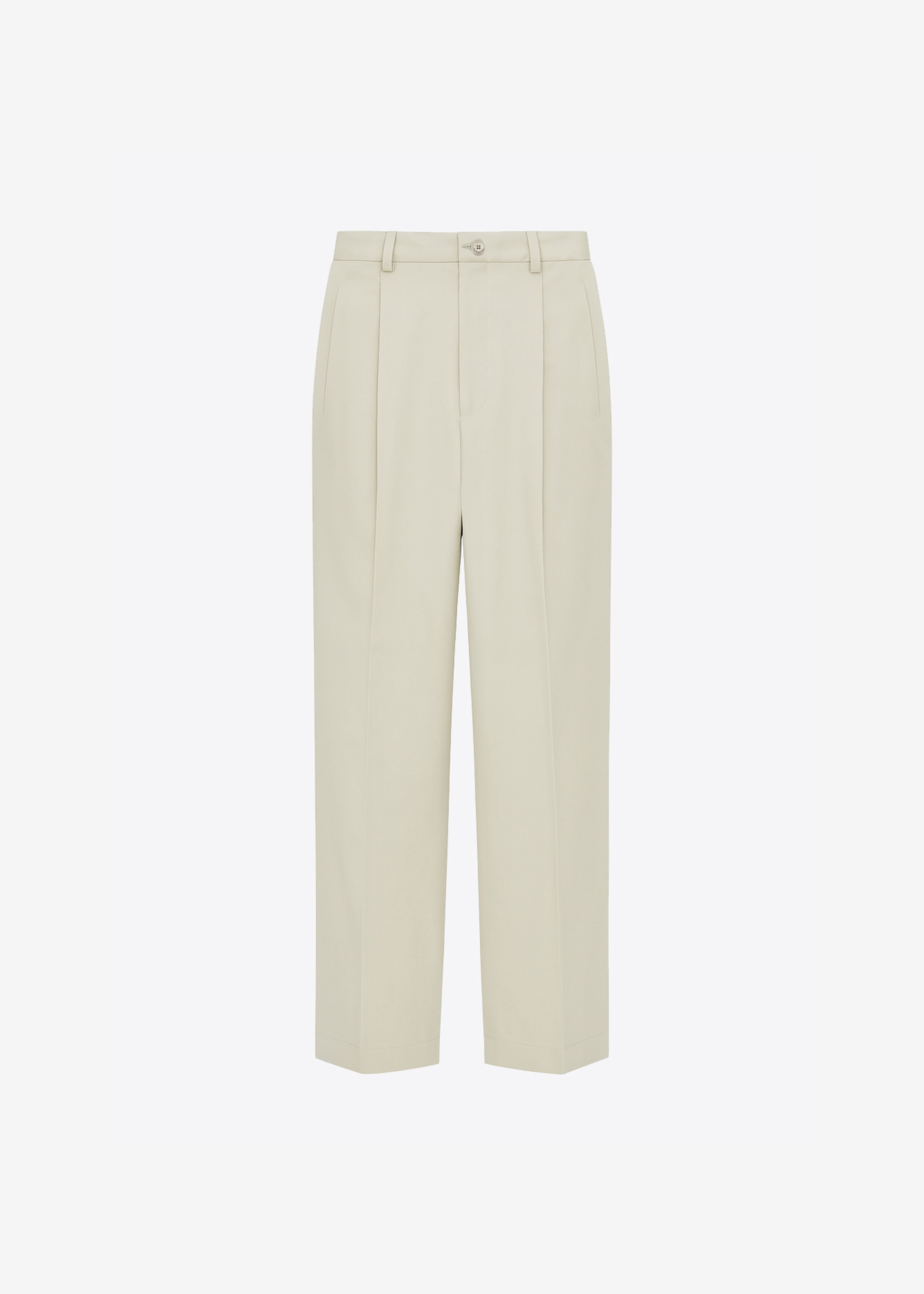 Norstrand Cotton Chino Trousers - Light Beige – The Frankie Shop