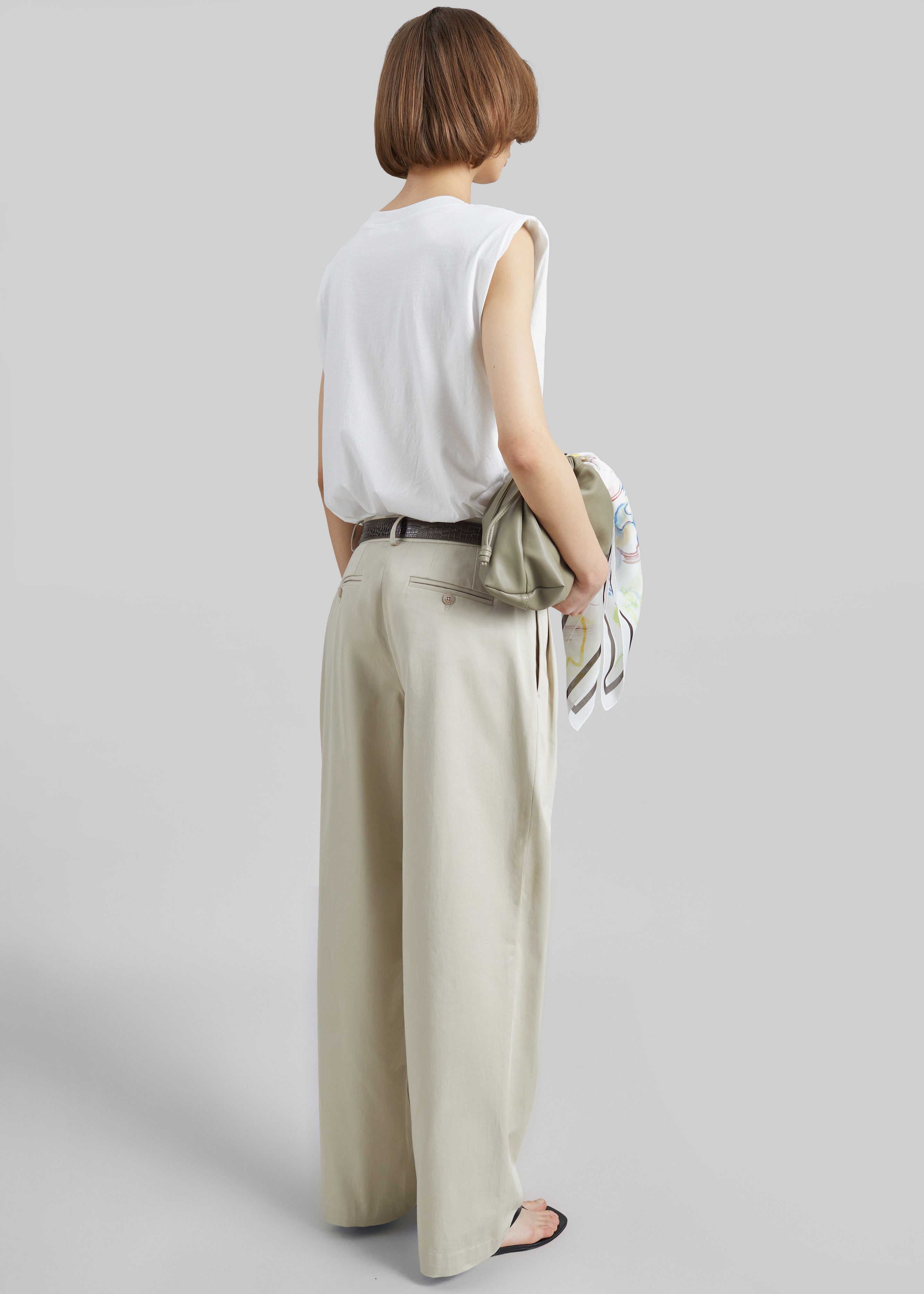 Norstrand Cotton Chino Trousers - Light Beige - 9