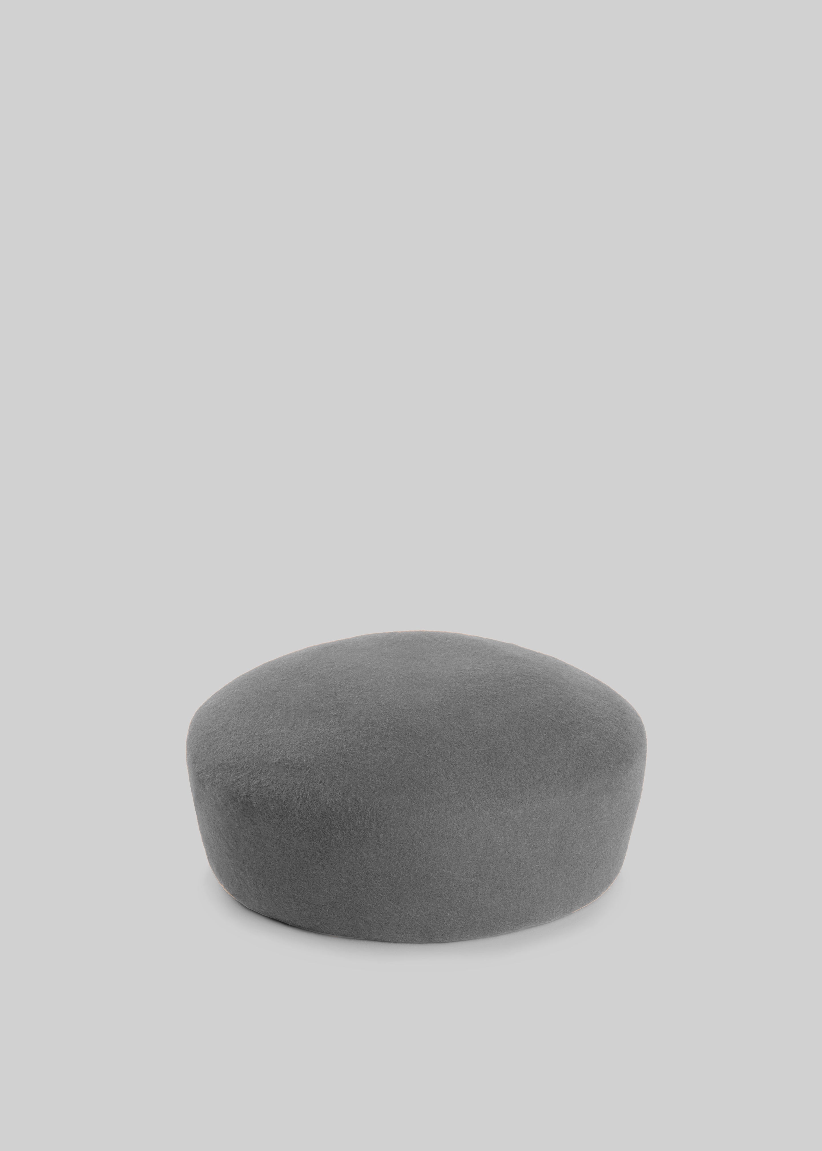 Noxley Pillbox Hat - Grey - 1