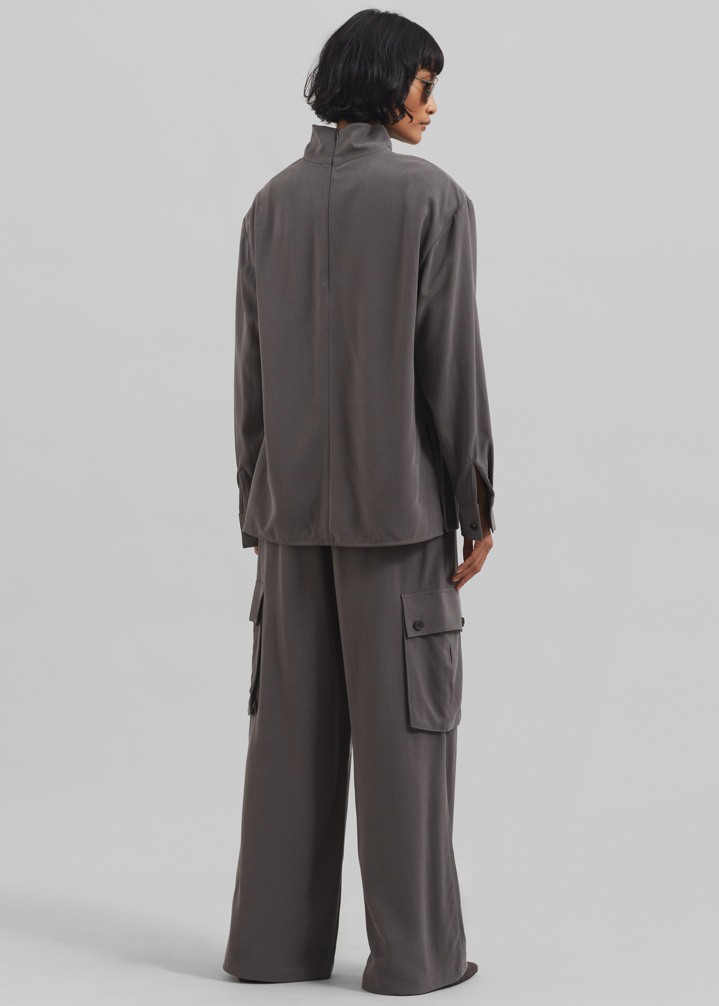 Nyro Cargo Pants - Charcoal - 10