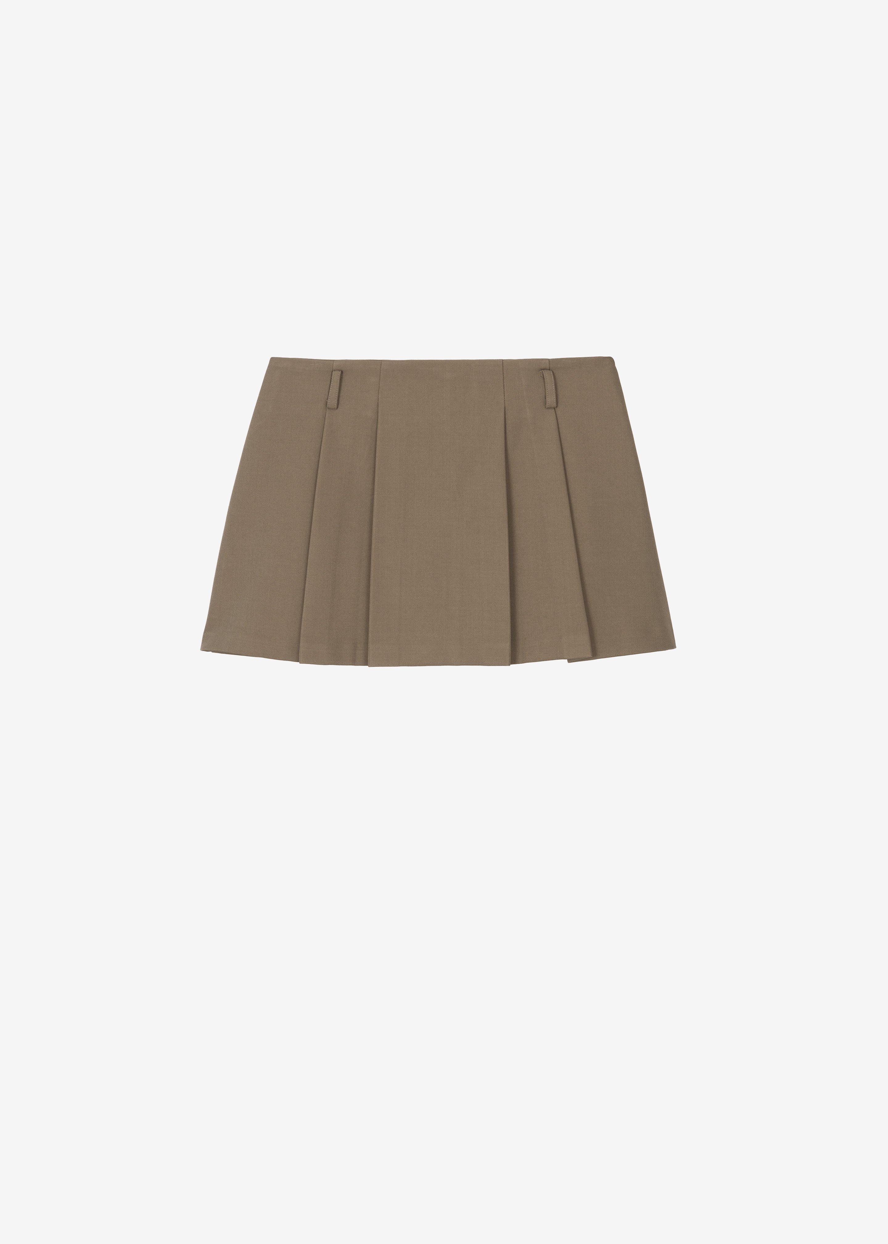 Nysa Mini Skirt - Latte - 13