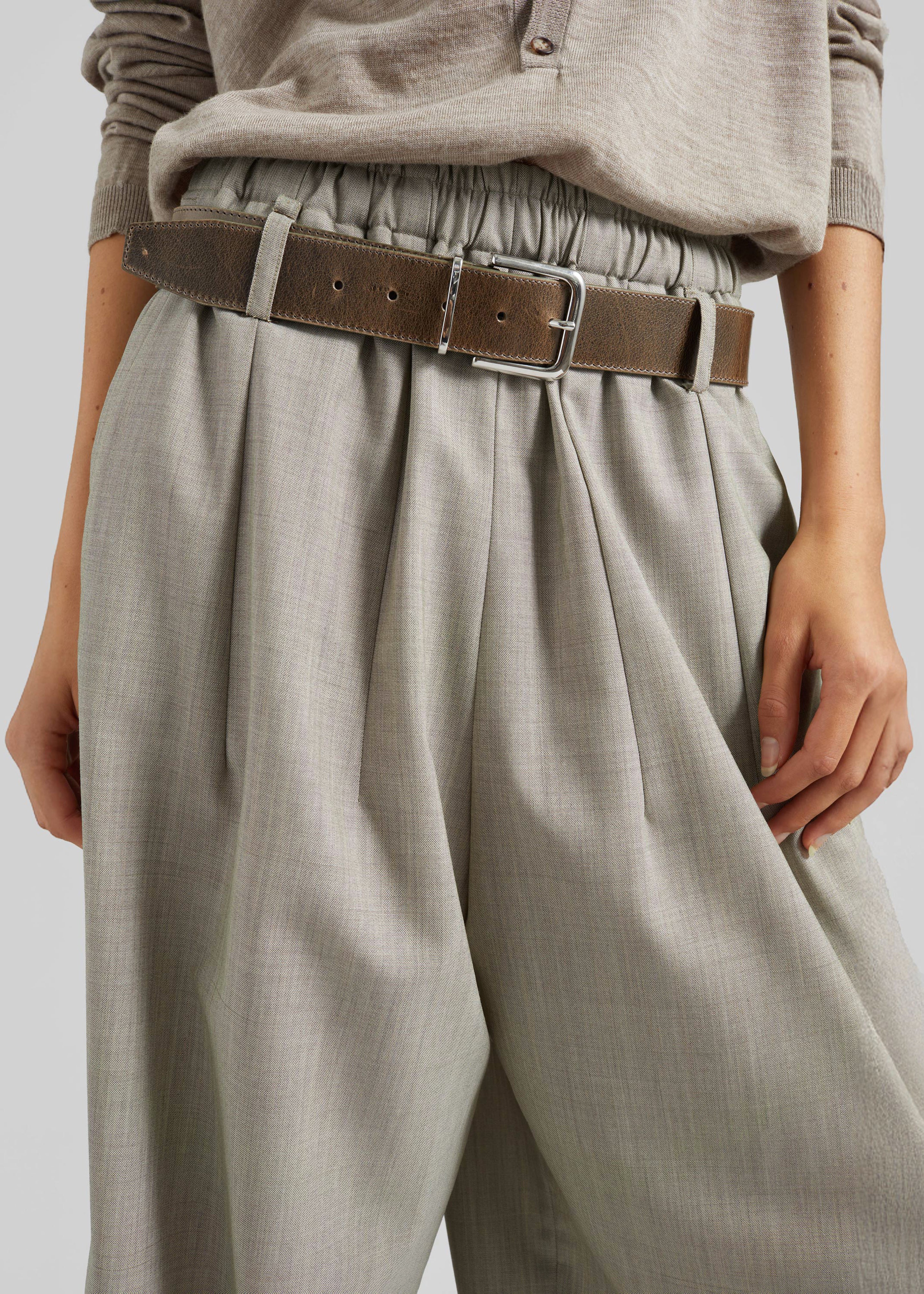Oakdale Track Pants - Beige Melange - 4