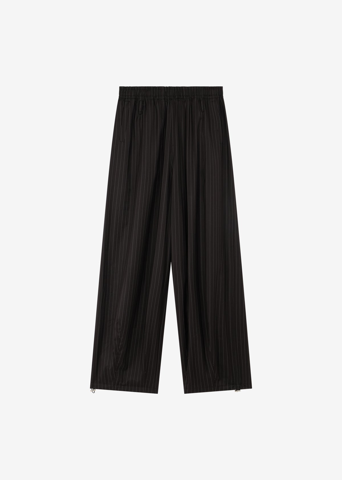 Oakdale Track Pants - Black/White Pinstripe - 7