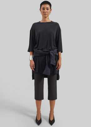 Oberon Soft Oversized T-Shirt - Black