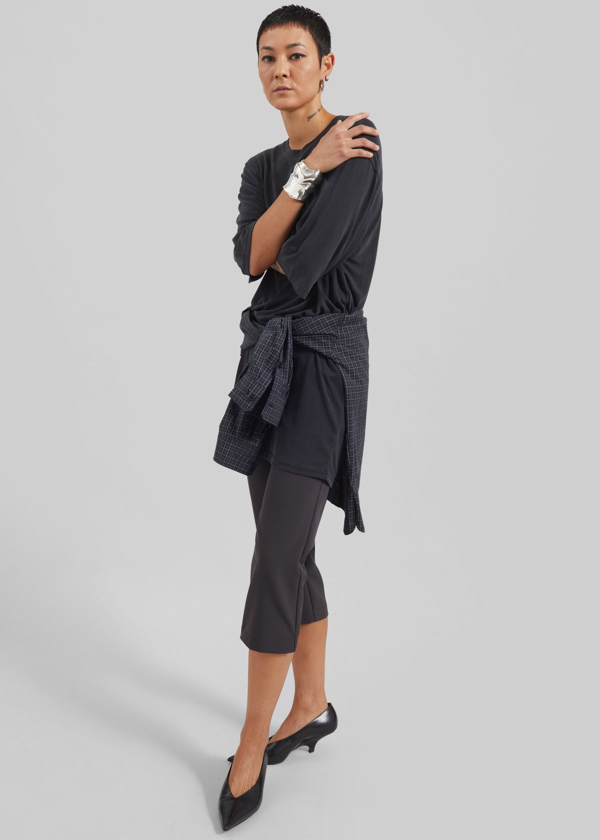 Oberon Soft Oversized T-Shirt - Black - 3