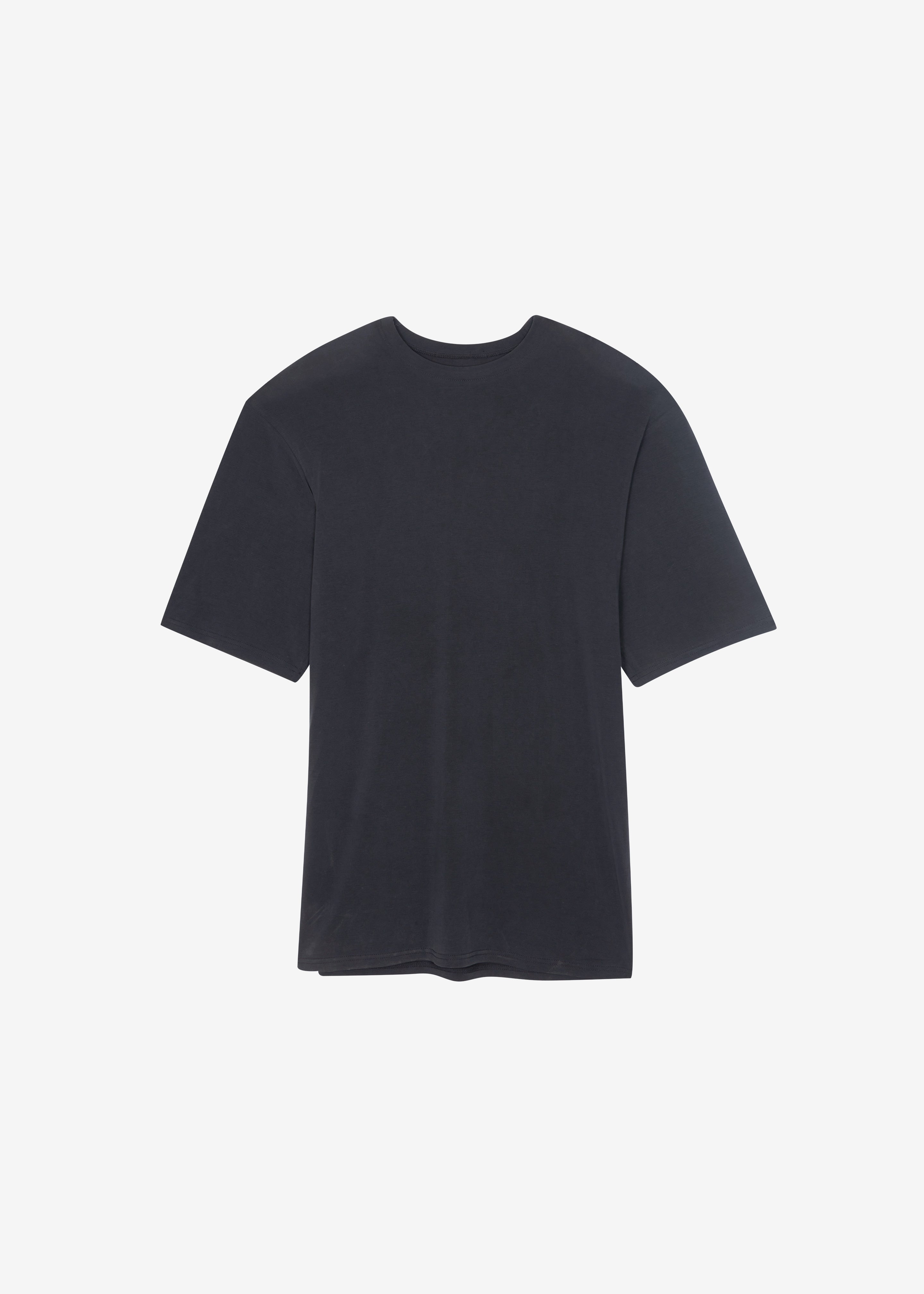 Oberon Soft Oversized T-Shirt - Black - 6
