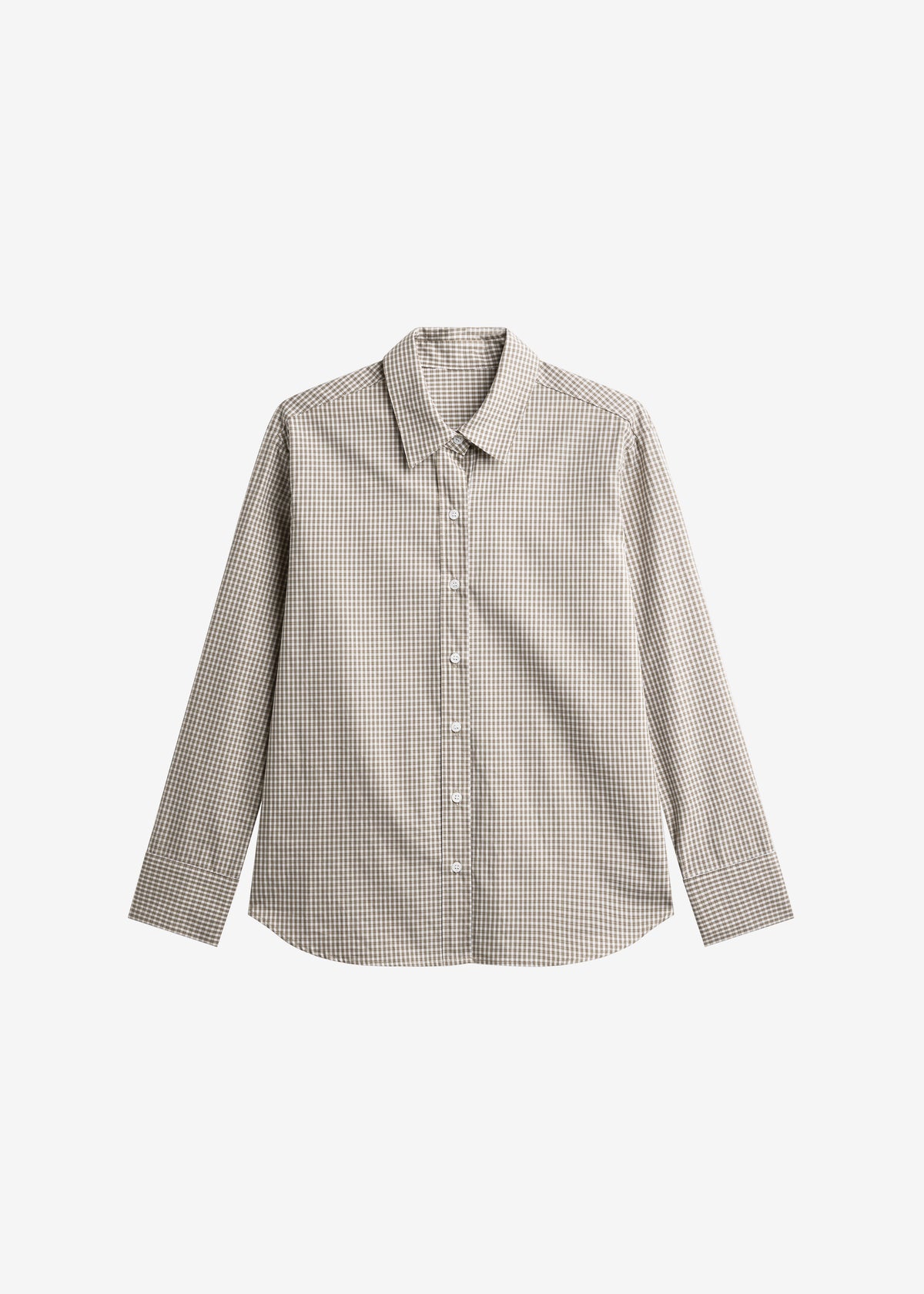 Odemira Shirt - Beige Plaid - 11