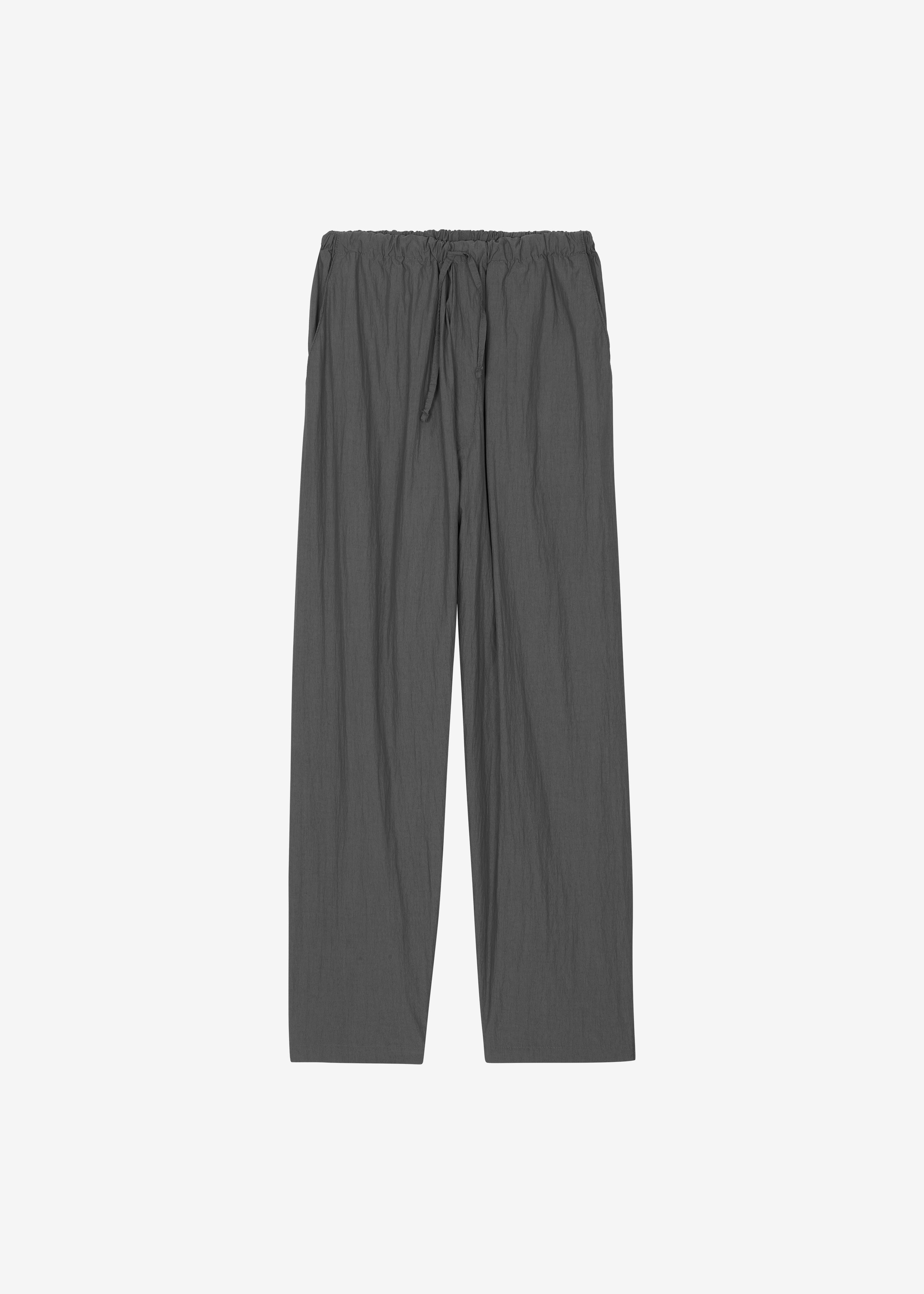 Ohio Crinkled Poplin Pants - Slate Grey – The Frankie Shop