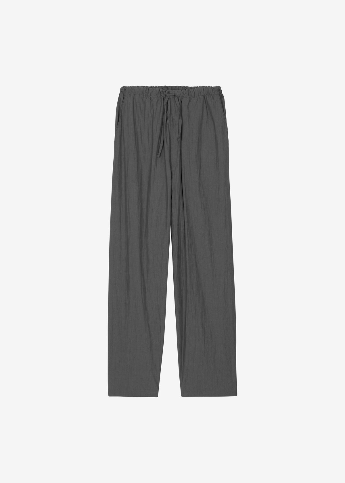 Ohio Crinkled Poplin Pants - Slate Grey - 11