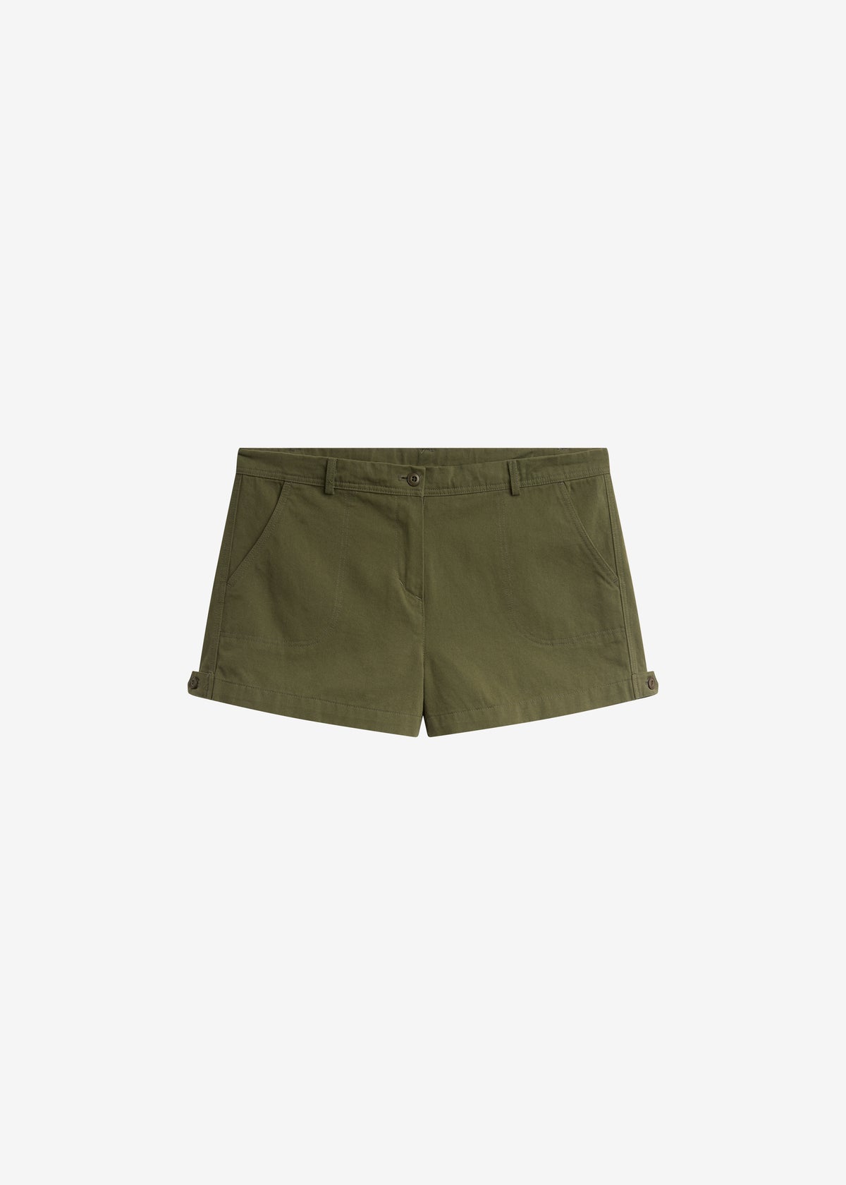 Olane Shorts - Dark Olive - 7