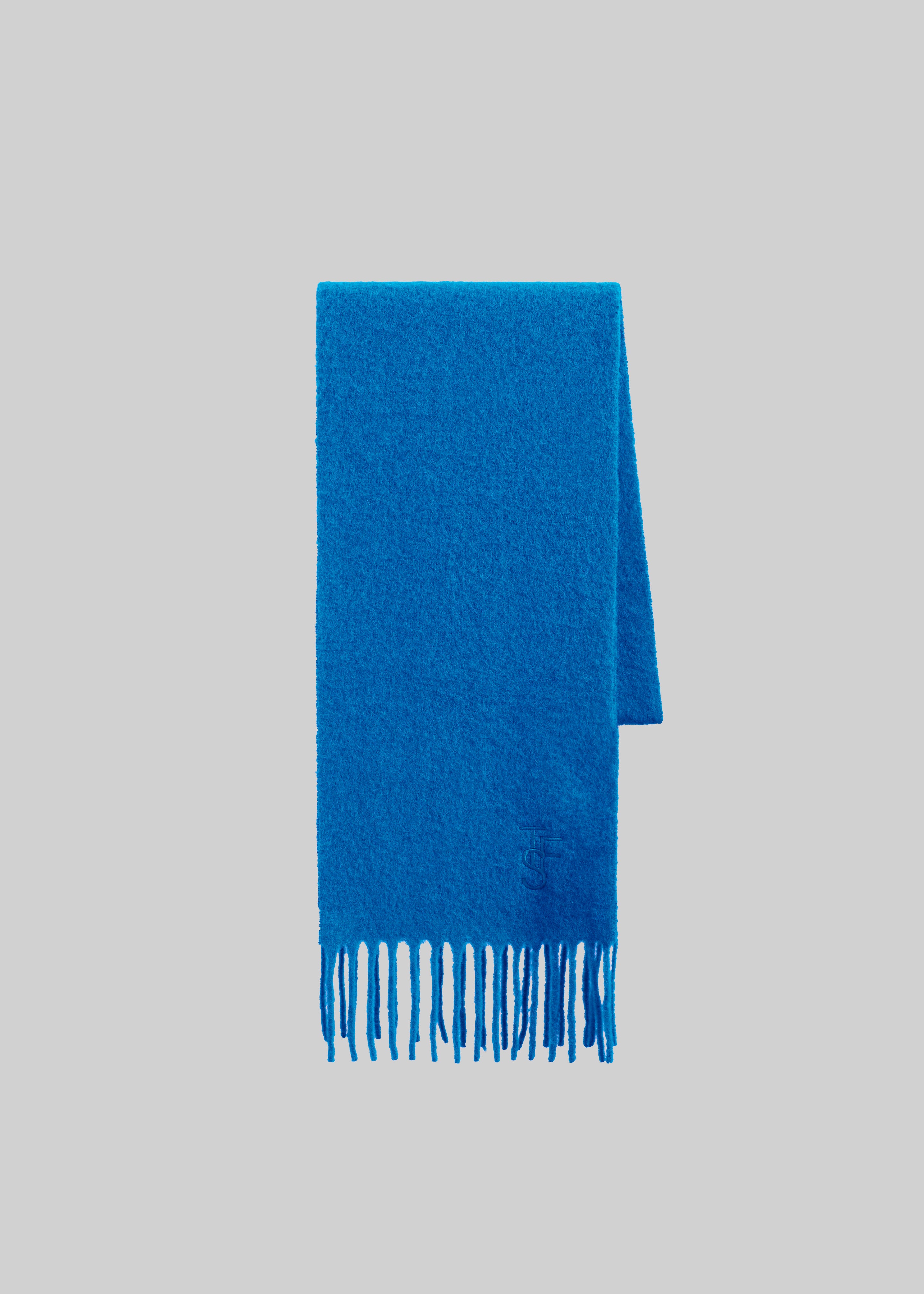 Olari Alpaca Blend Scarf - Royal Blue - 9