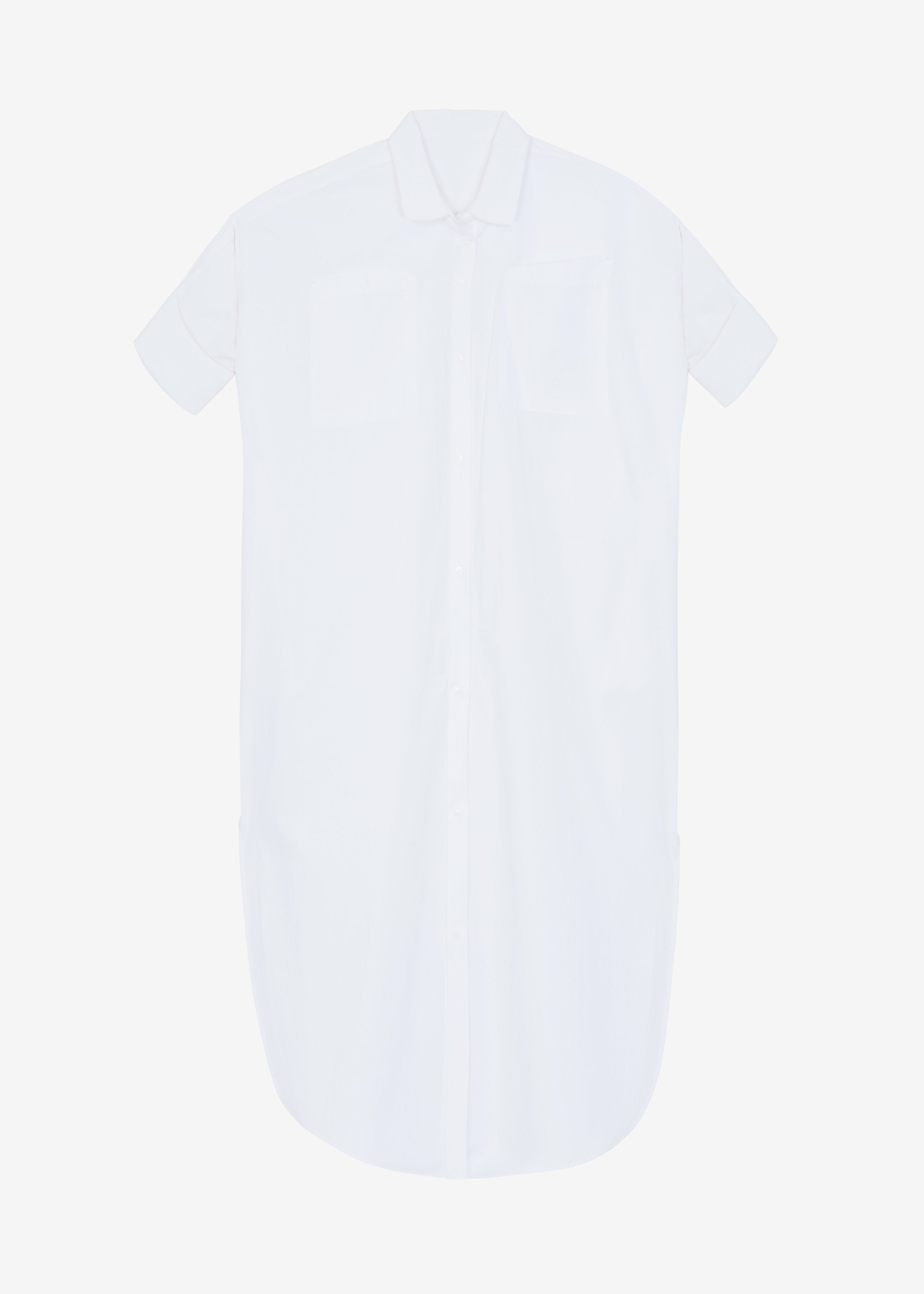 Olympe Midi Dress - White - 7