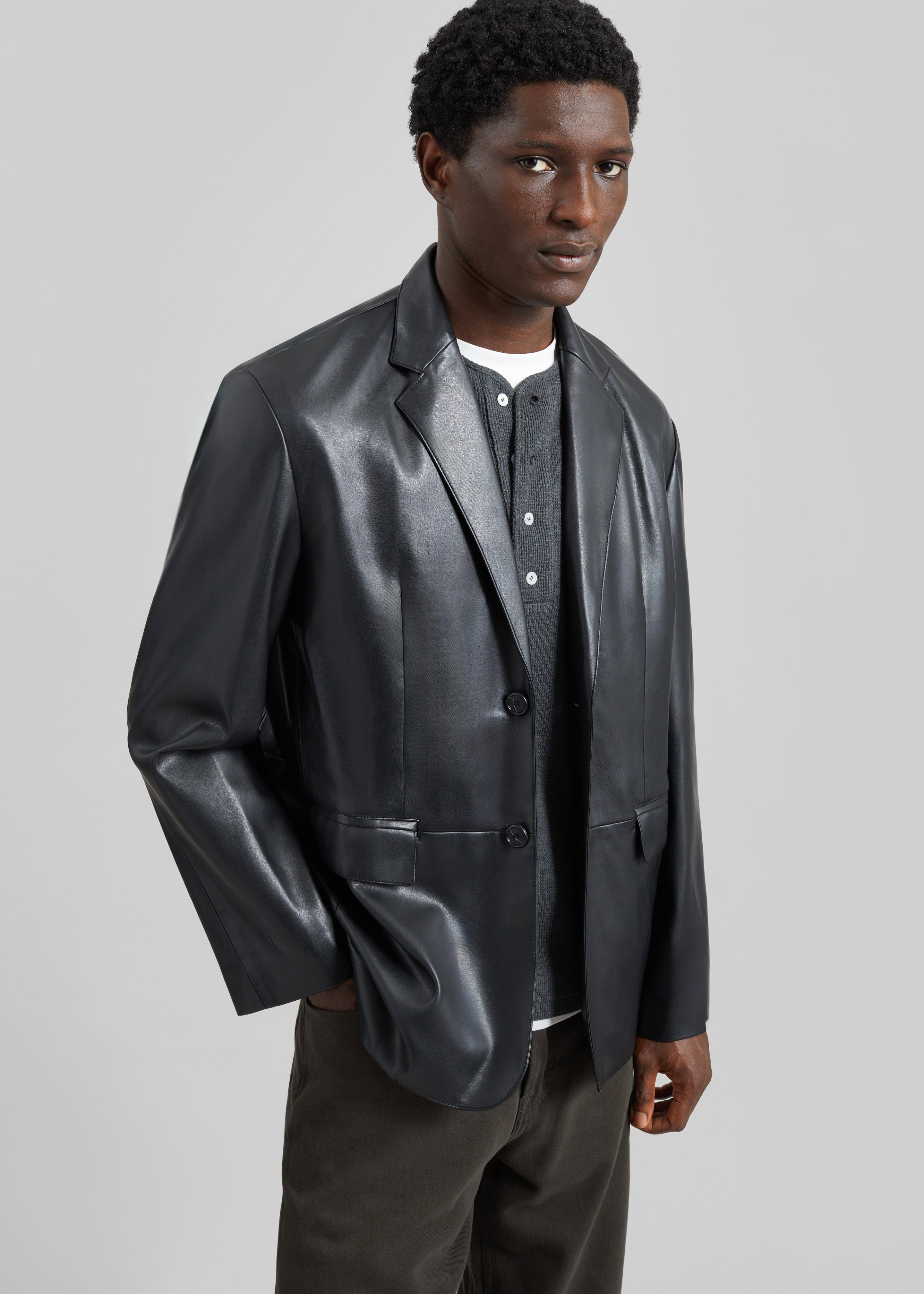 The Frankie Shop オーバーサイズボーイフレンドブレザー Frankie Oversized Boyfriend Blazer - Black – The Frankie Shop