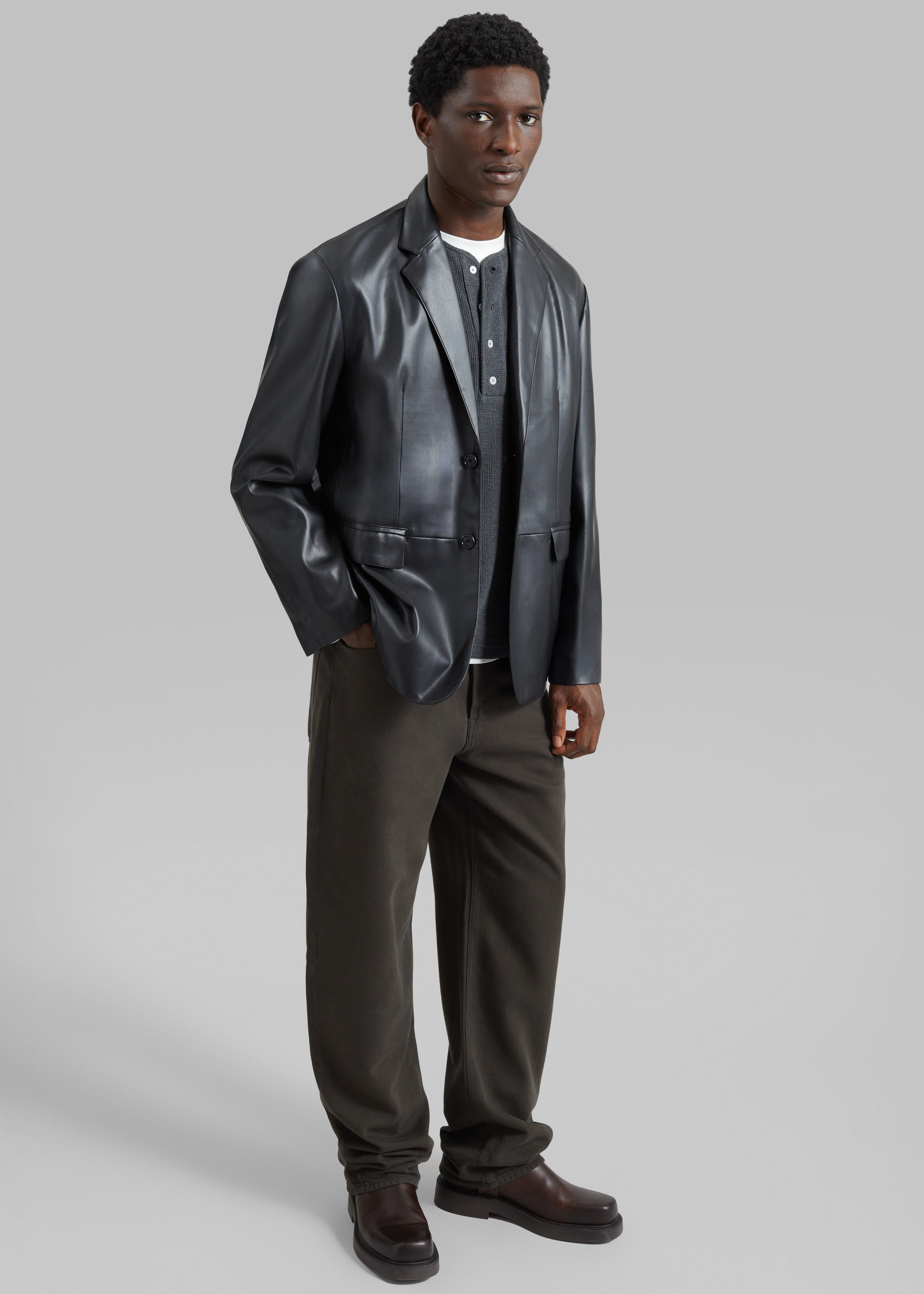 Olympia Blazer - Black – The Frankie Shop