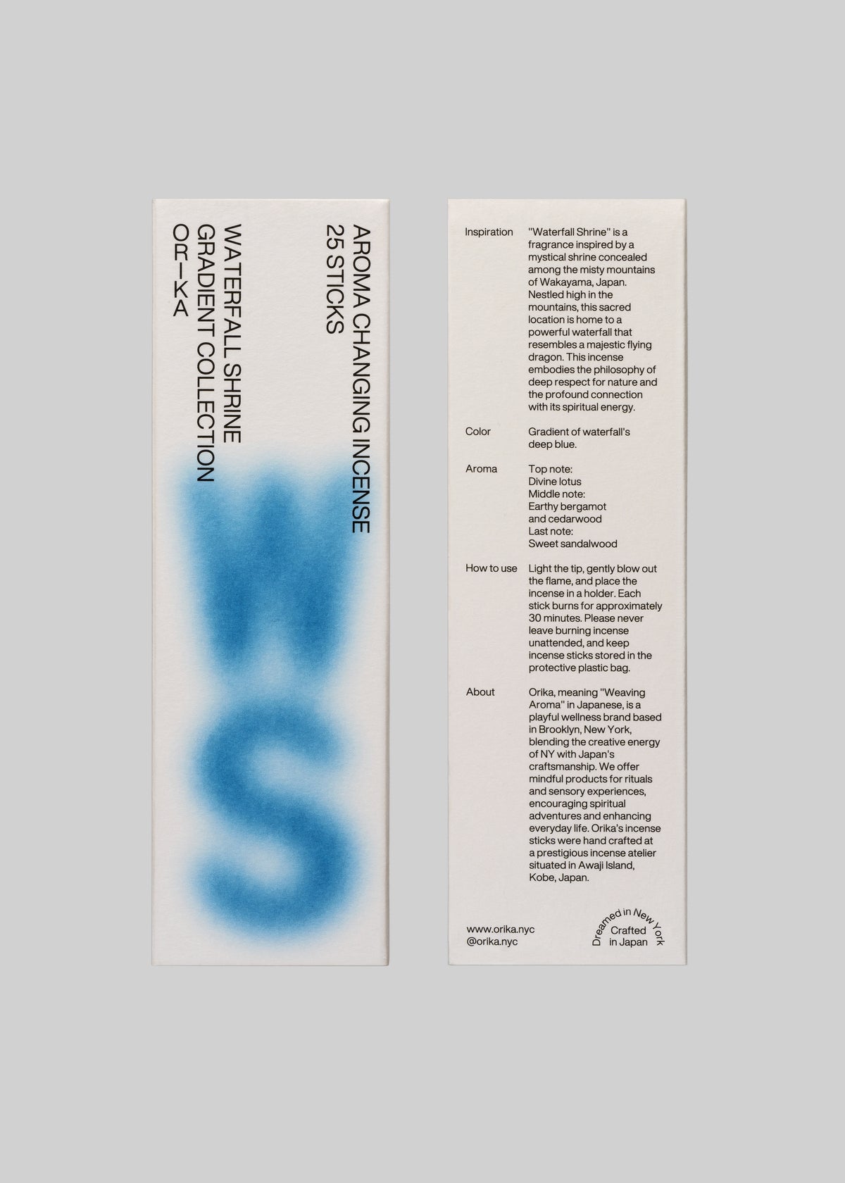 Orika Incense - Waterfall Shrine - 2