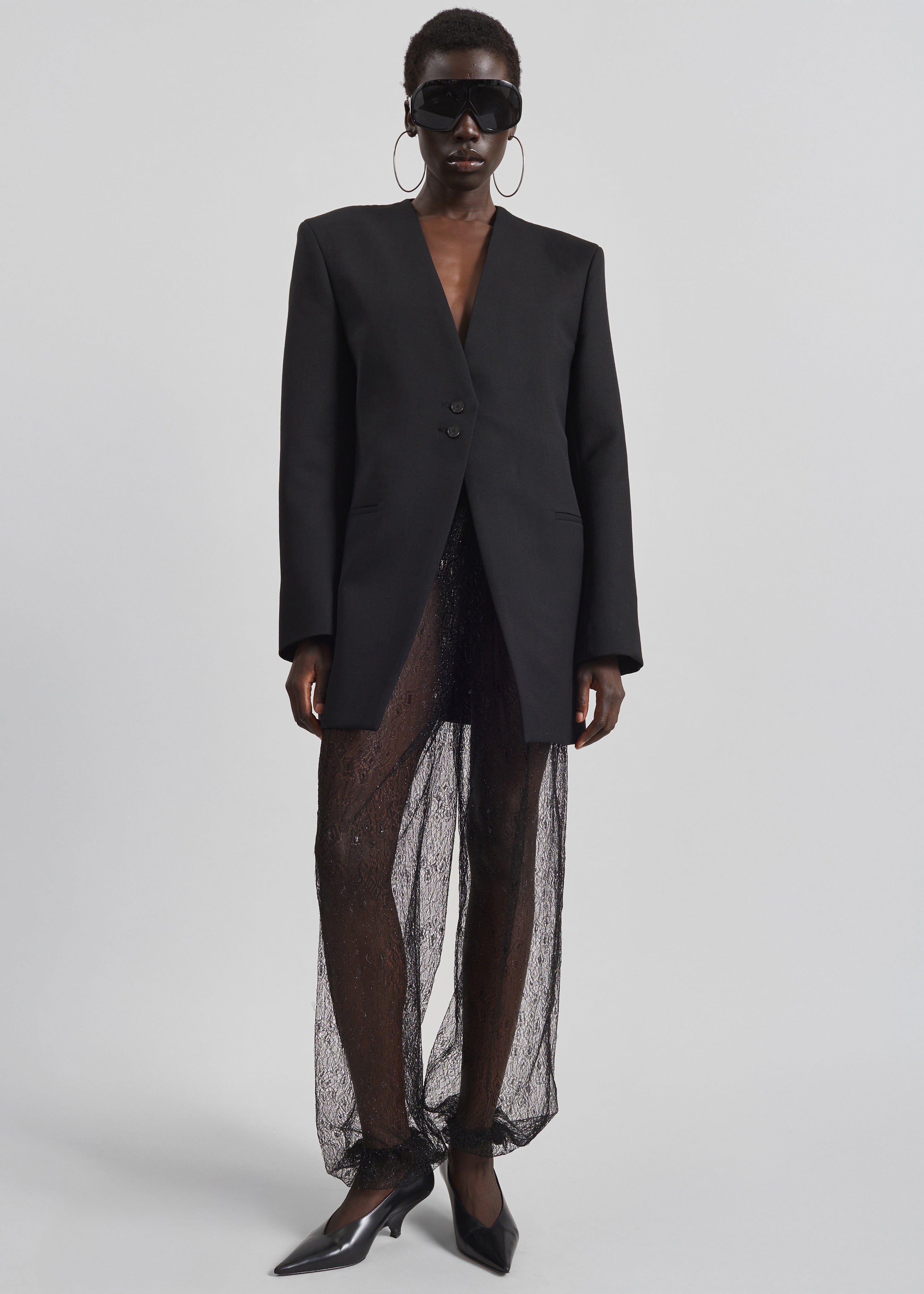 Orissa Lace Balloon Pants - Black - 5