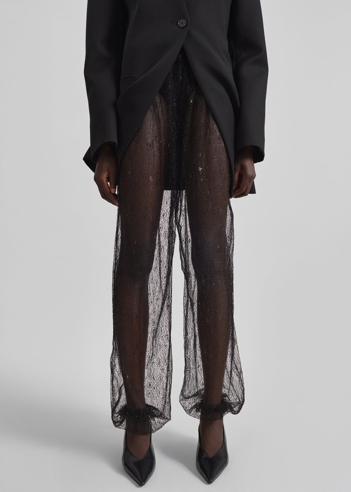 Orissa Lace Balloon Pants - Black - 6