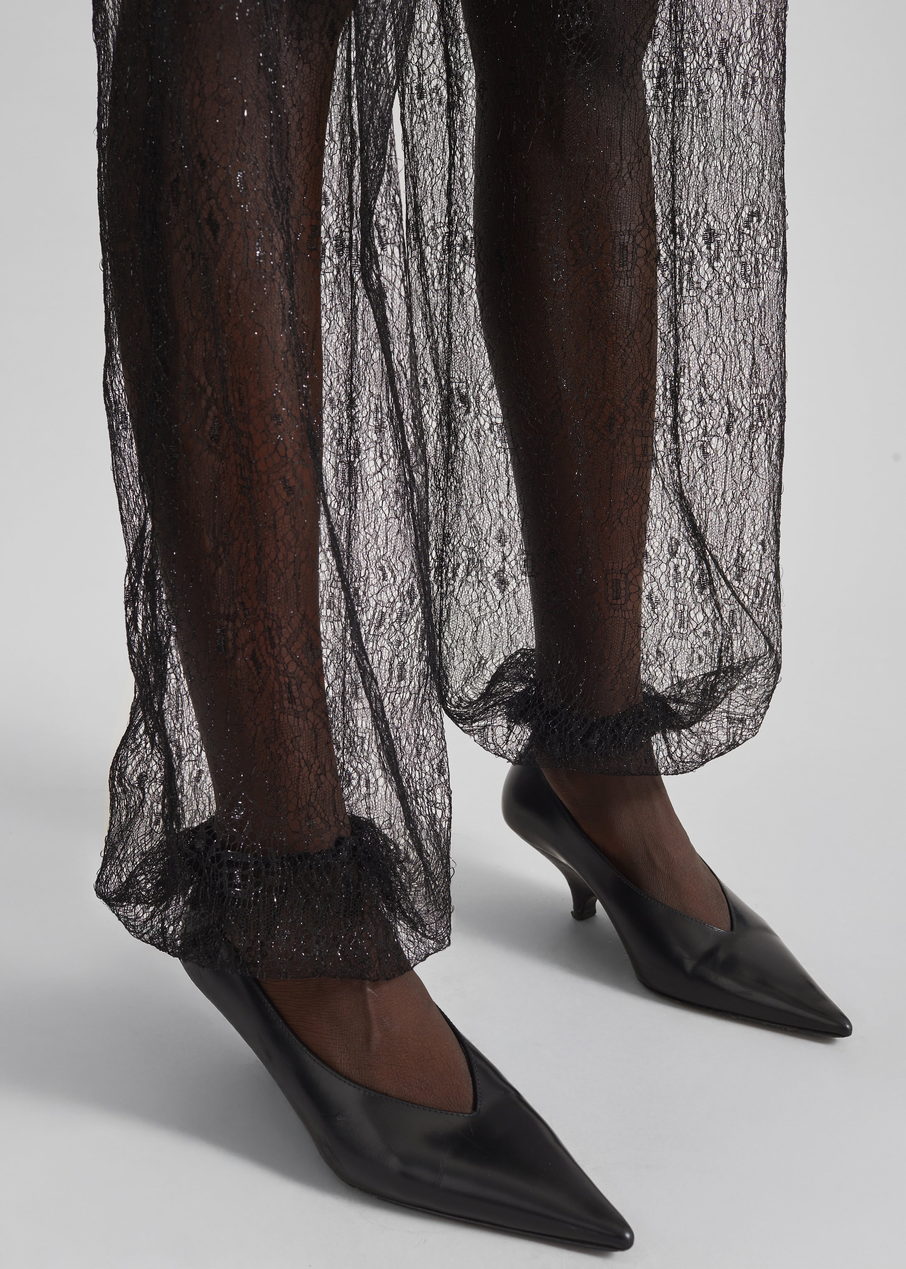 Orissa Lace Balloon Pants - Black - 7