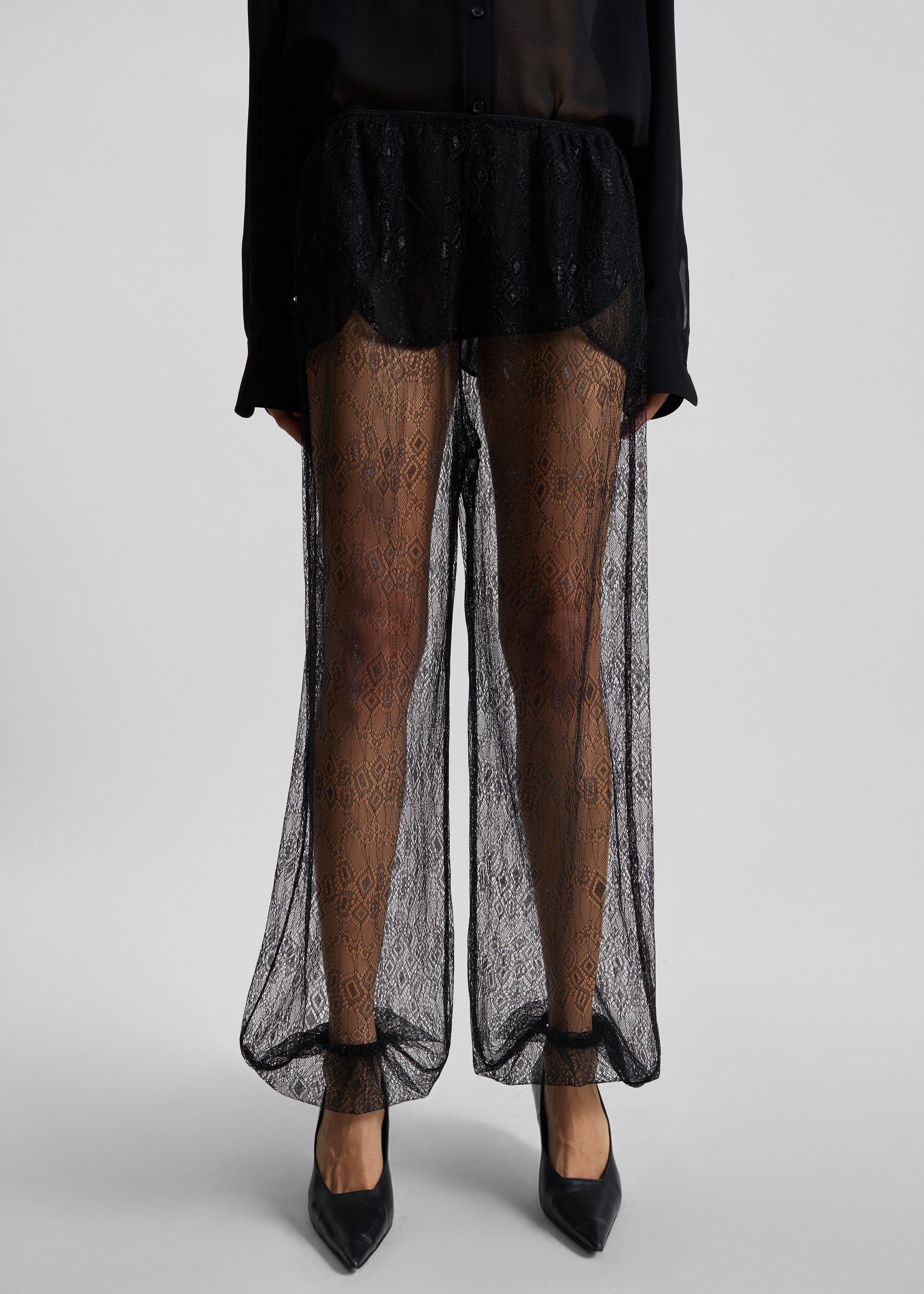 Orissa Lace Balloon Pants - Black – The Frankie Shop