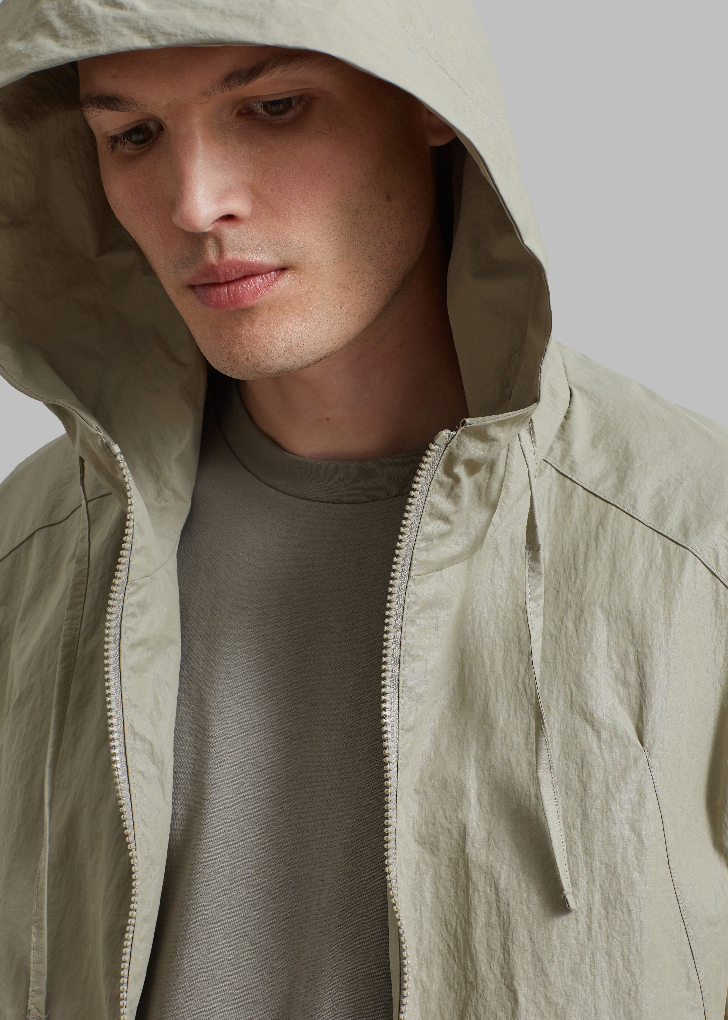 Beige anorak outlet jacket