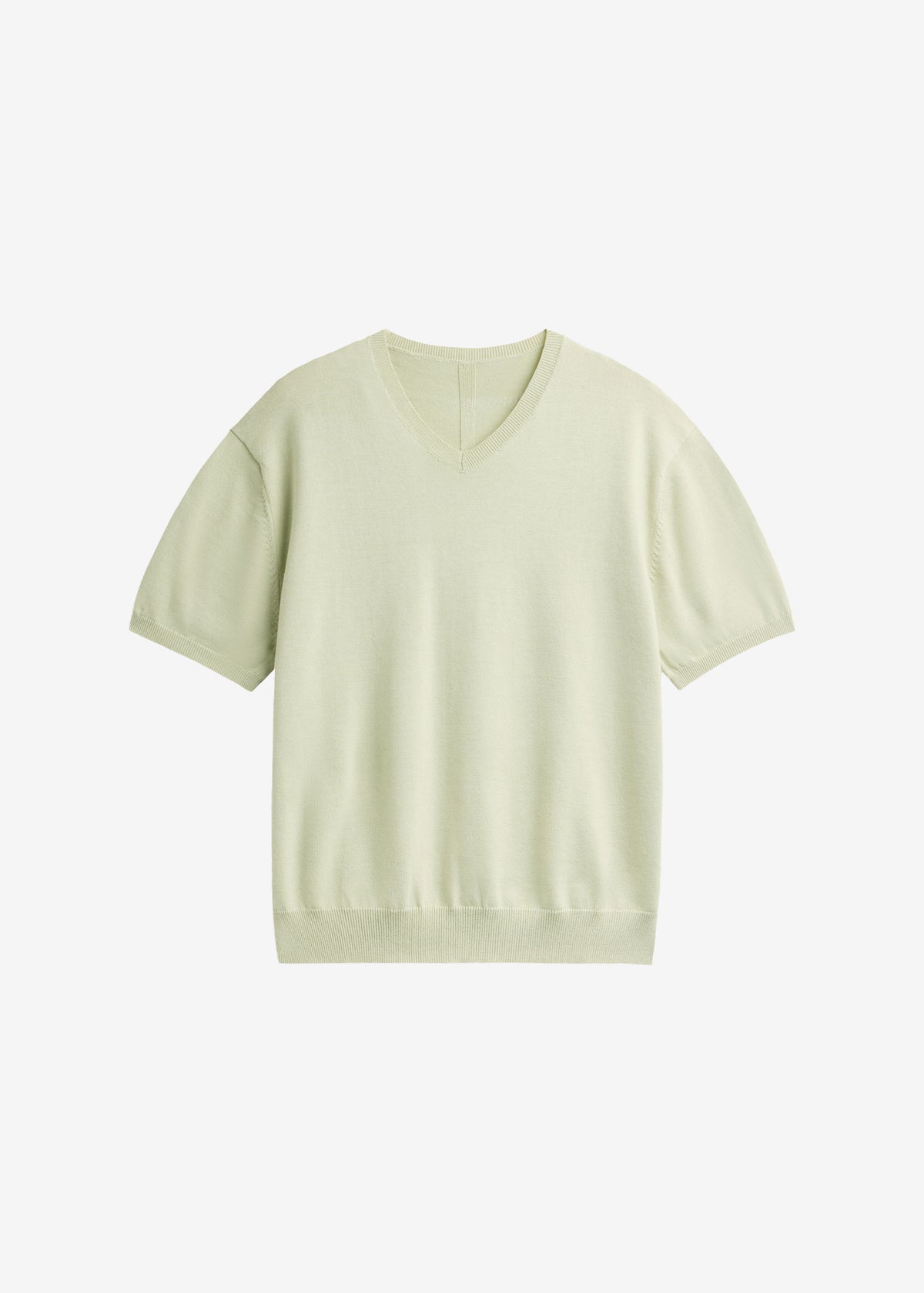Ornan V-Neck Knit Pullover - Sage - 7