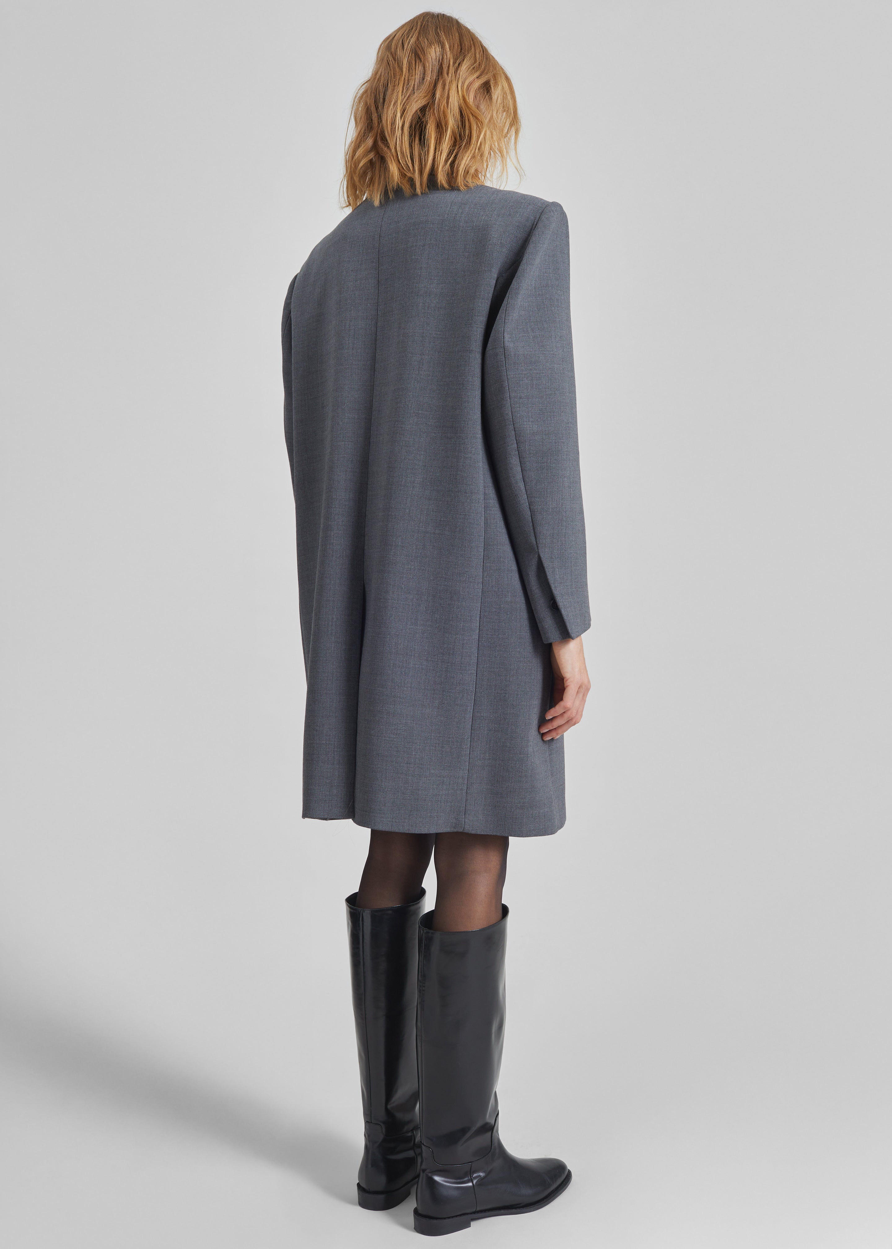 Orsta Wool Coat - Grey - 7