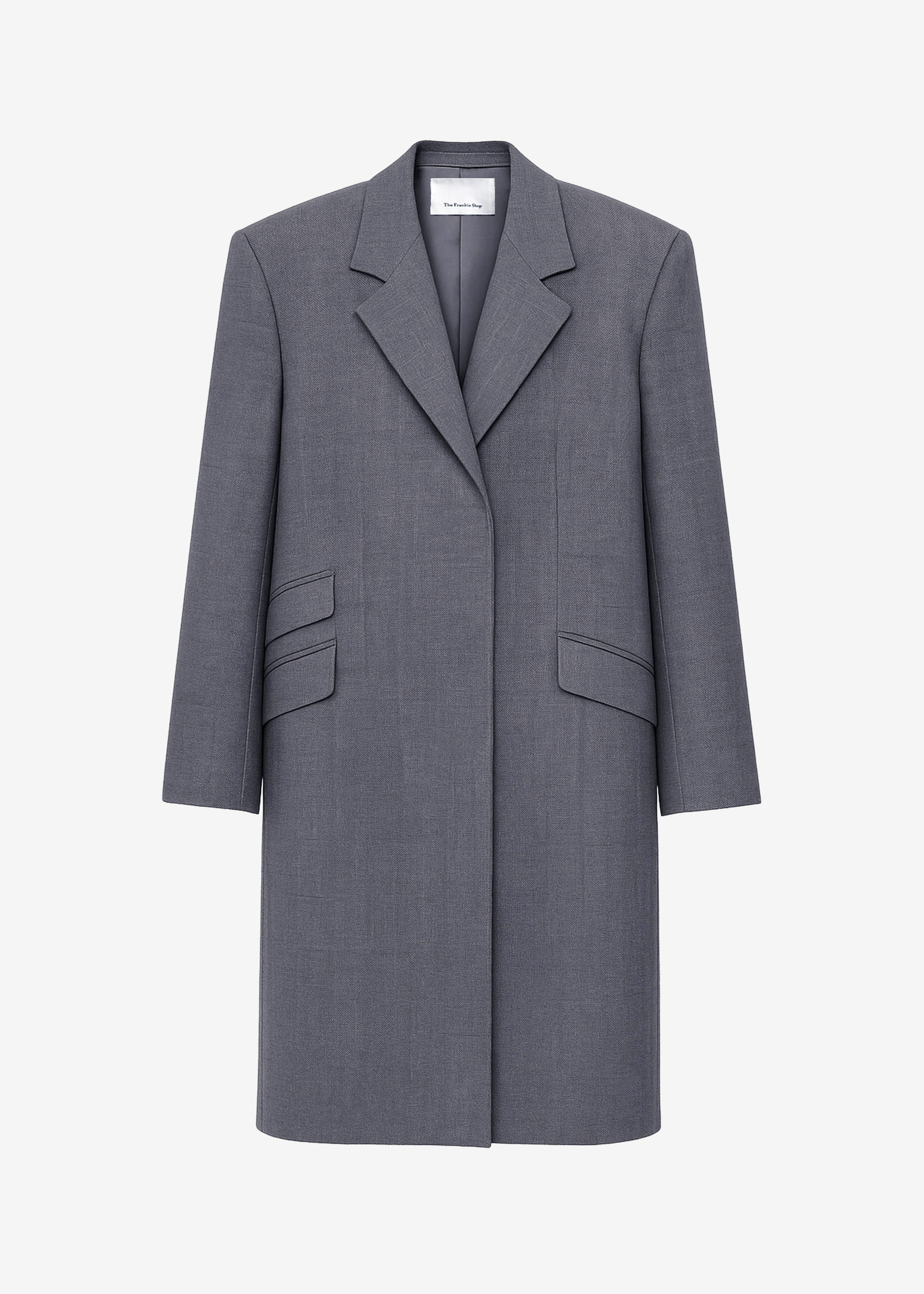 Orsta Wool Coat - Grey - 8