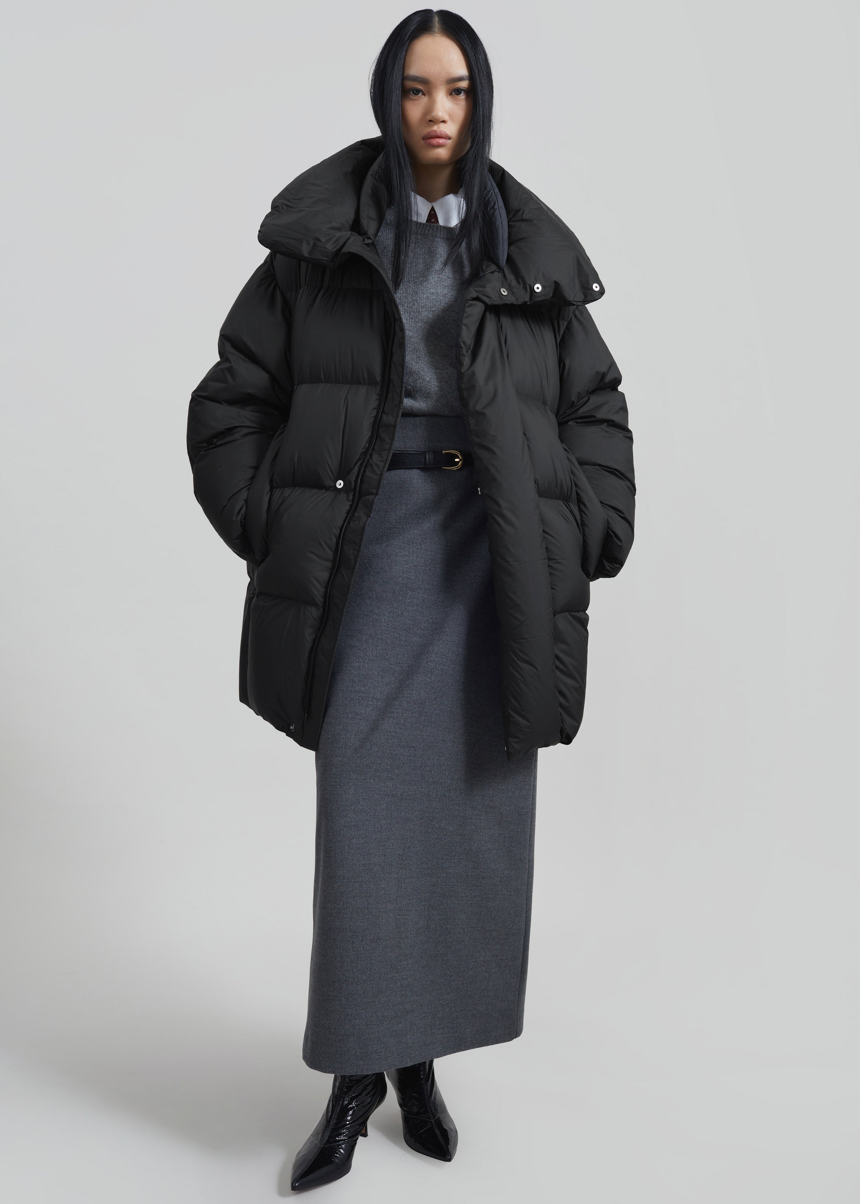 Ortler Puffer Jacket - Black – The Frankie Shop