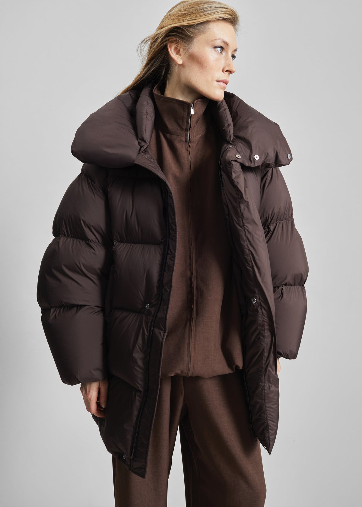 Ortler Puffer Jacket - Brown - 5